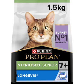 Ração para Gato Sénior Esterilizado Longevis Peru Ração para Gato Sénior Esterilizado Longevis Peru
