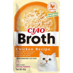 Snack para Gato Broth Frango