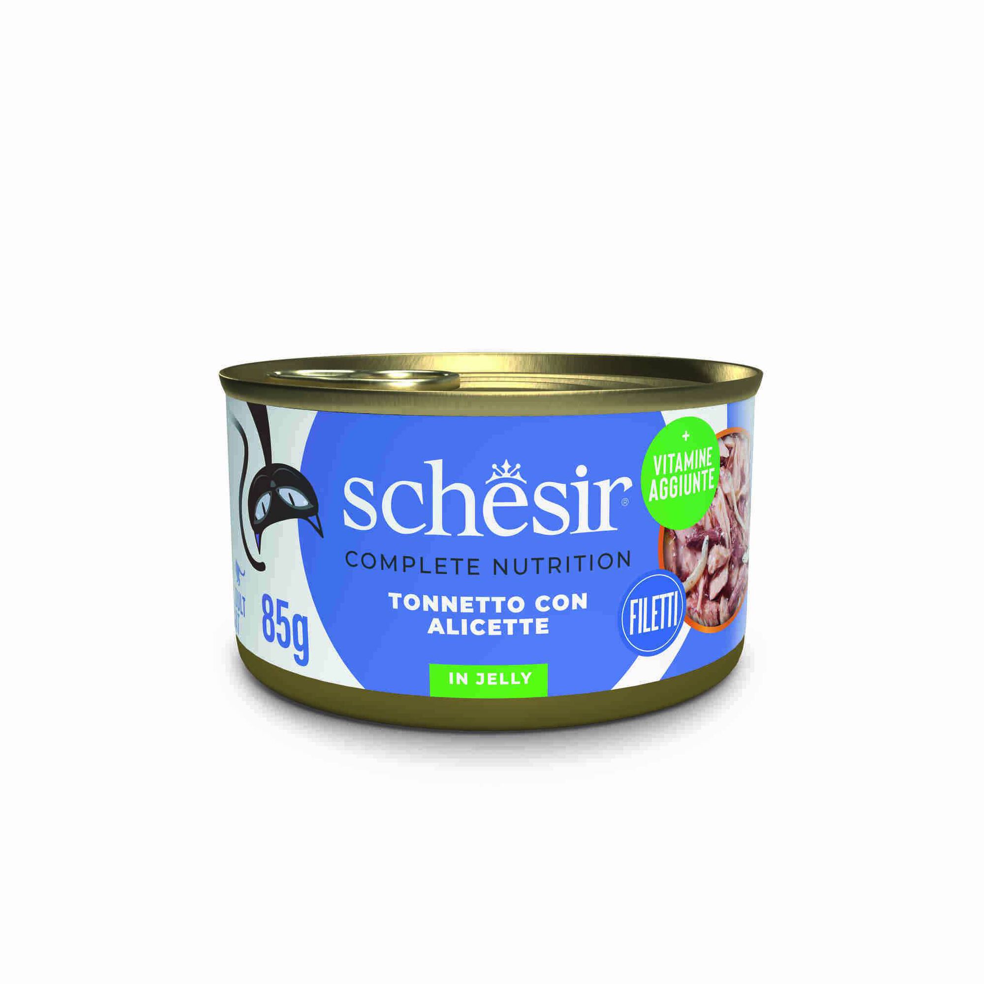 Comida H&uacute;mida para Gato Adulto Atum e Sardinha em Gelatina