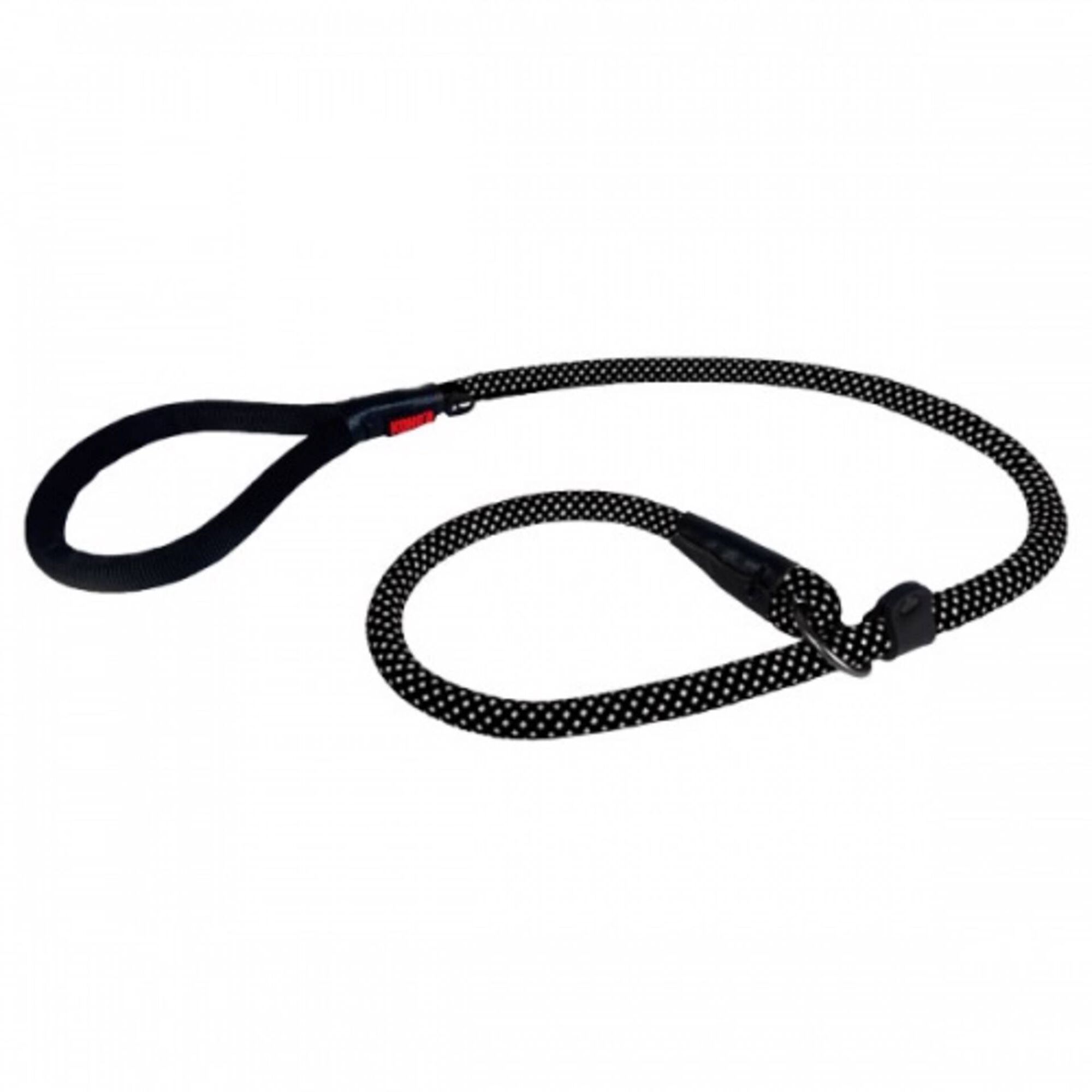 Trela para Cão Corda Slip Preta