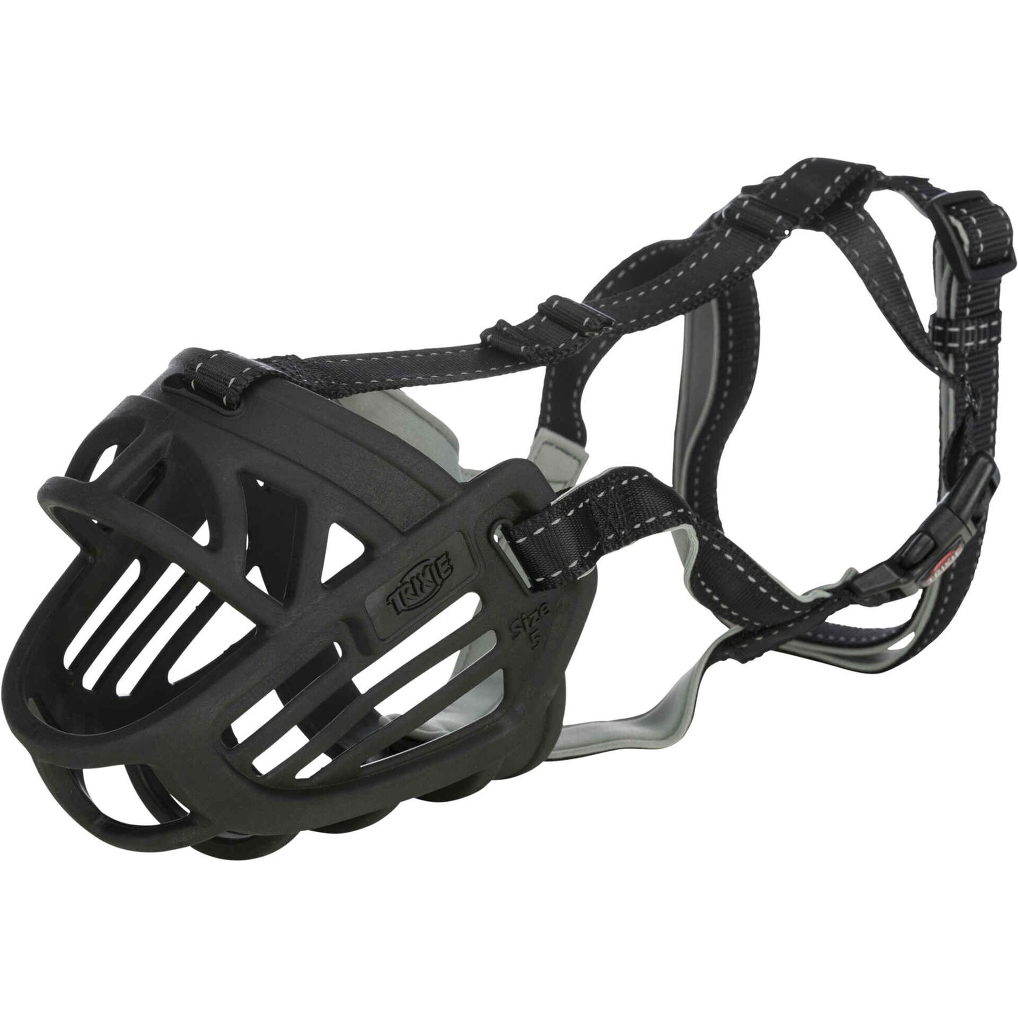 Açaime Silicone Flexível Preto 31 cm