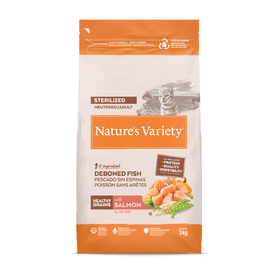 Ração para Gato Esterilizado Salmão