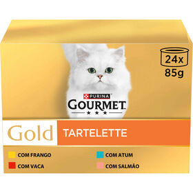Comida Húmida para Gato Adulto Tartelette Seleção Sabores Comida Húmida para Gato Adulto Tartelette Seleção Sabores