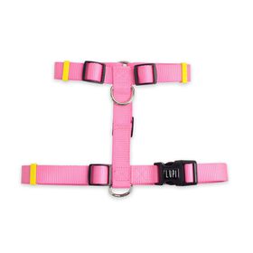 Arnês para Cão 20 mm 32-50 cm M Rosa