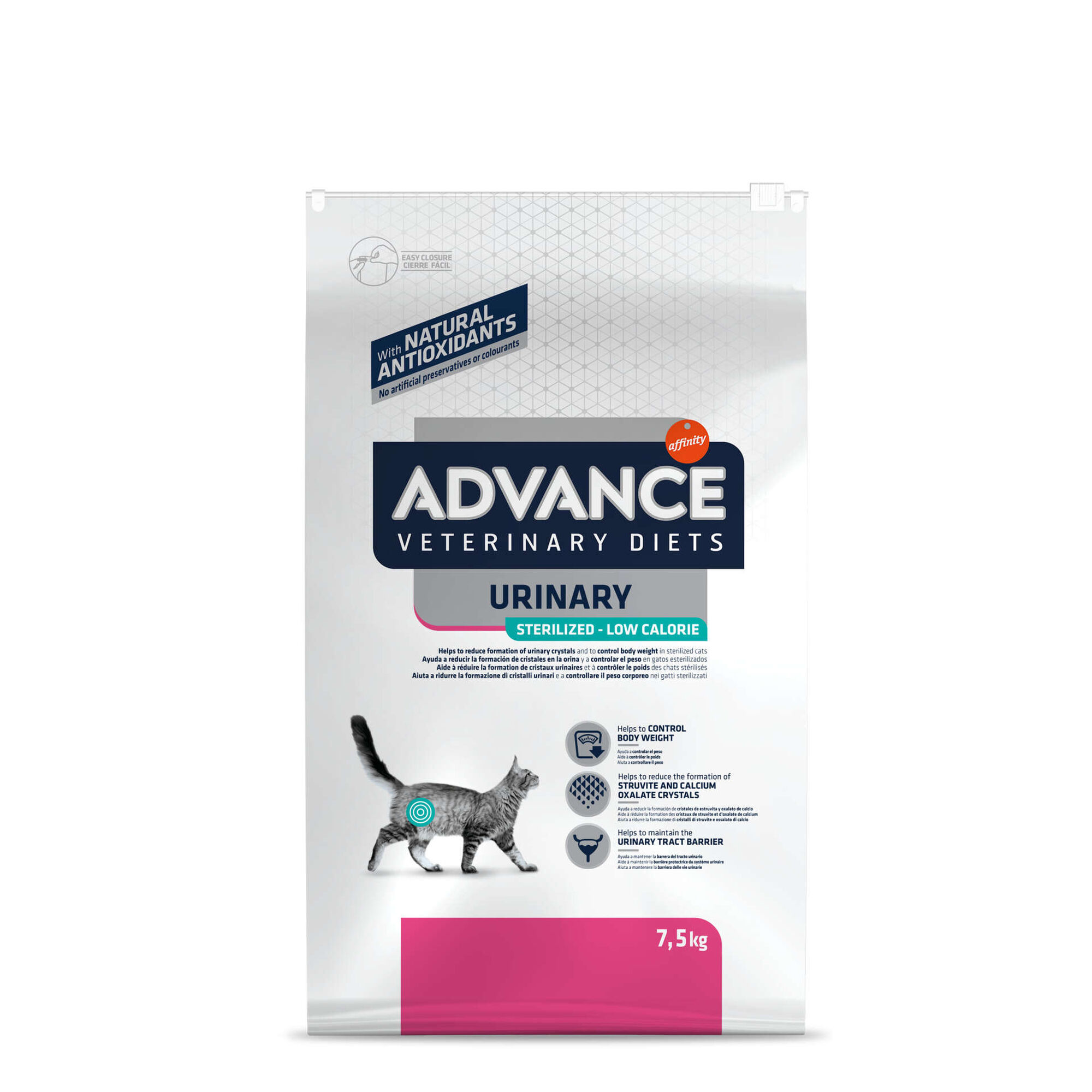 Ração para Gato Adulto Esterilizado Urinary Low Calorie