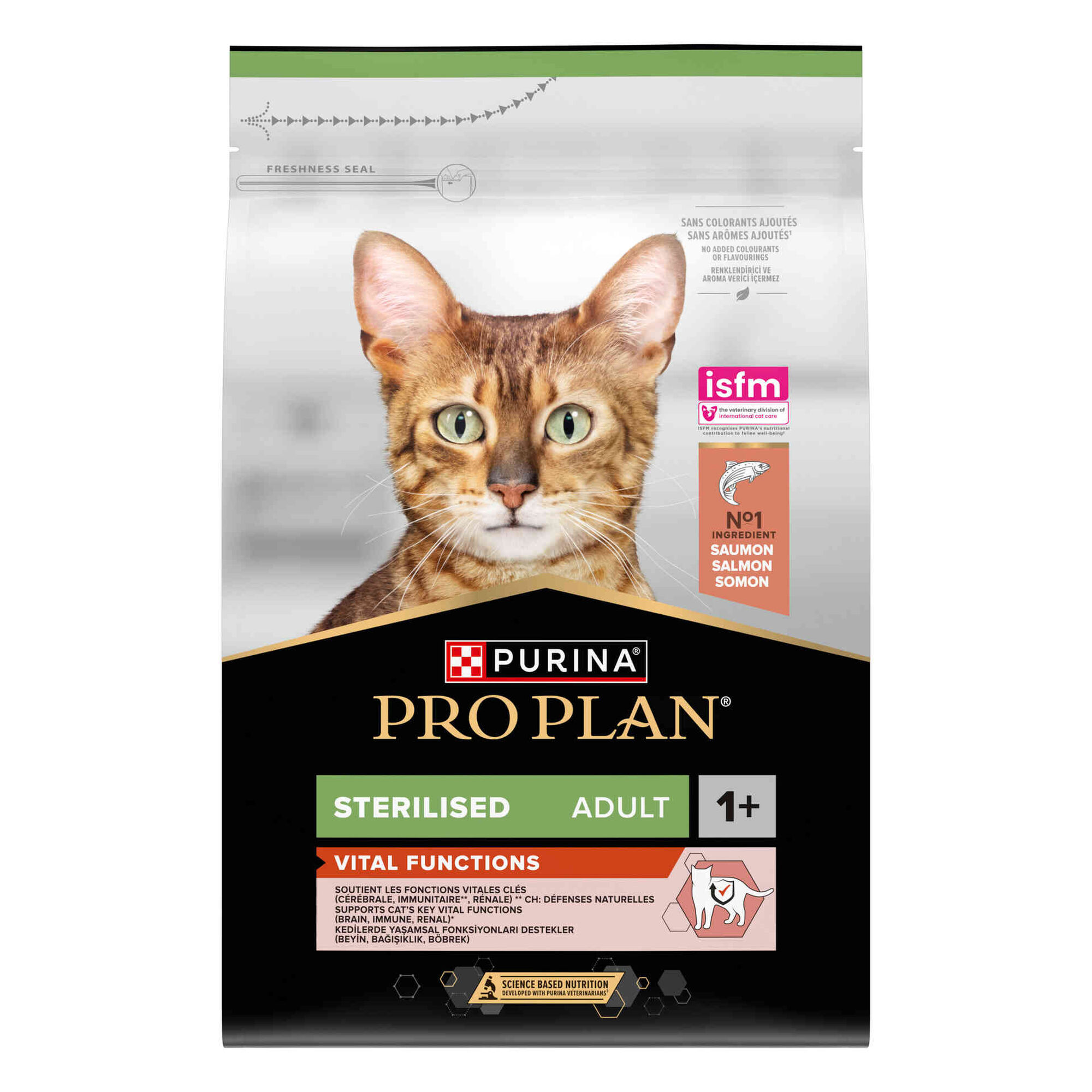 Ração para Gato Adulto Esterilizado Vital Functions Salmão