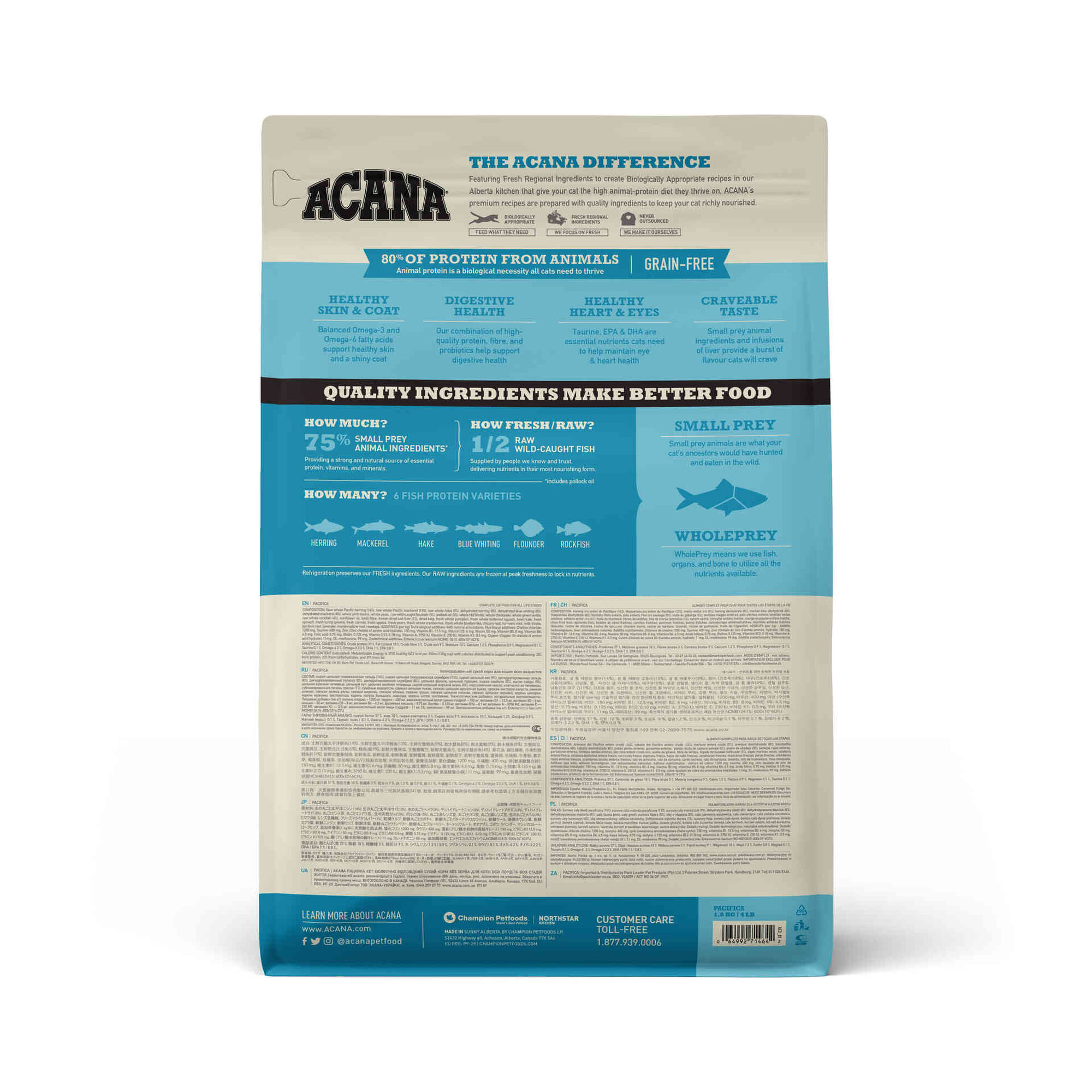 Ração para Gato Pacifica