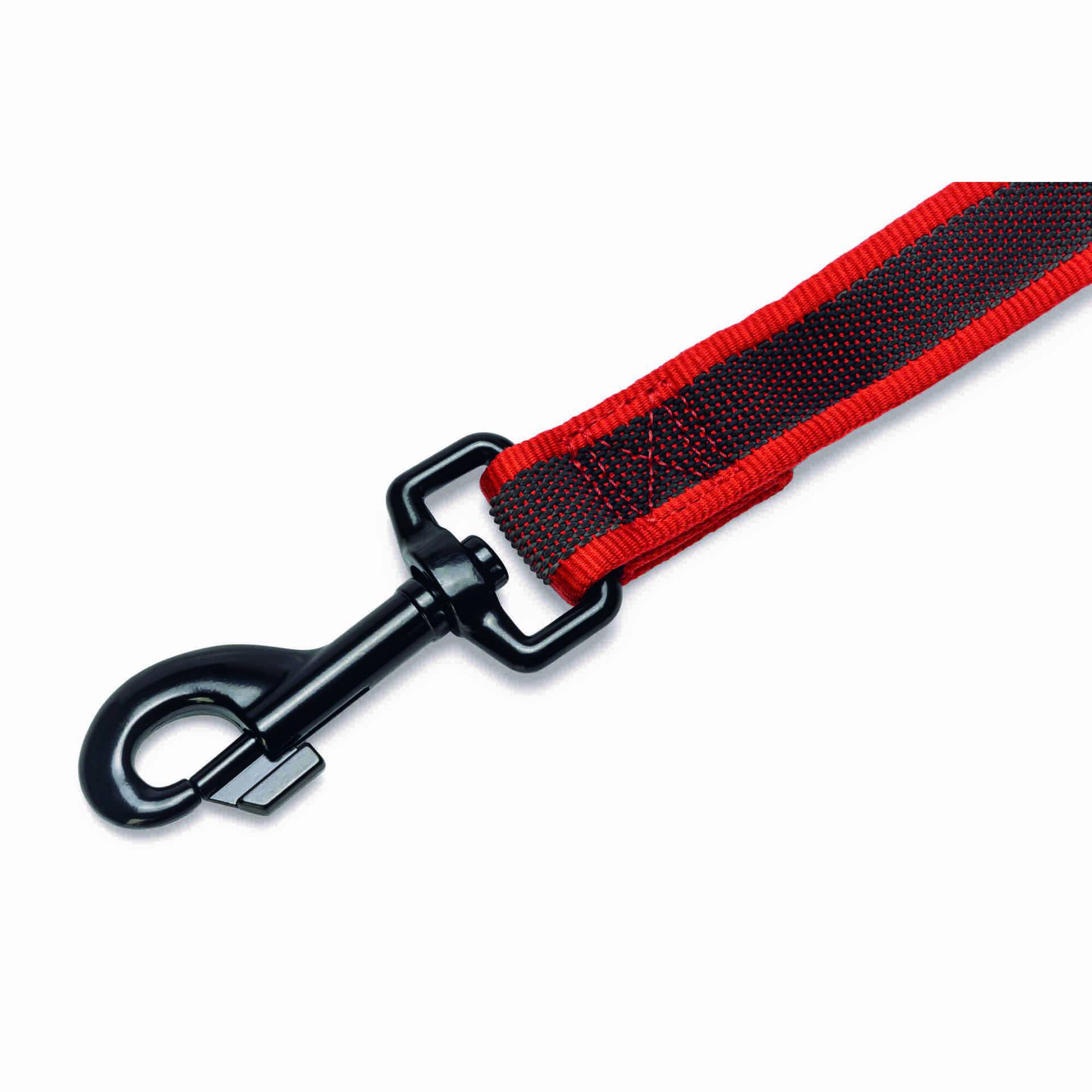 Trela para Cão Treino Nylon Vermelha