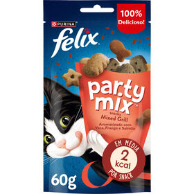 Snack para Gato Adulto Party Mix Mixed Grill