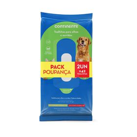 Toalhitas para Cão Olhos/Ouvidos Chá Verde Pack Poupança Toalhitas para Cão Olhos/Ouvidos Chá Verde Pack Poupança