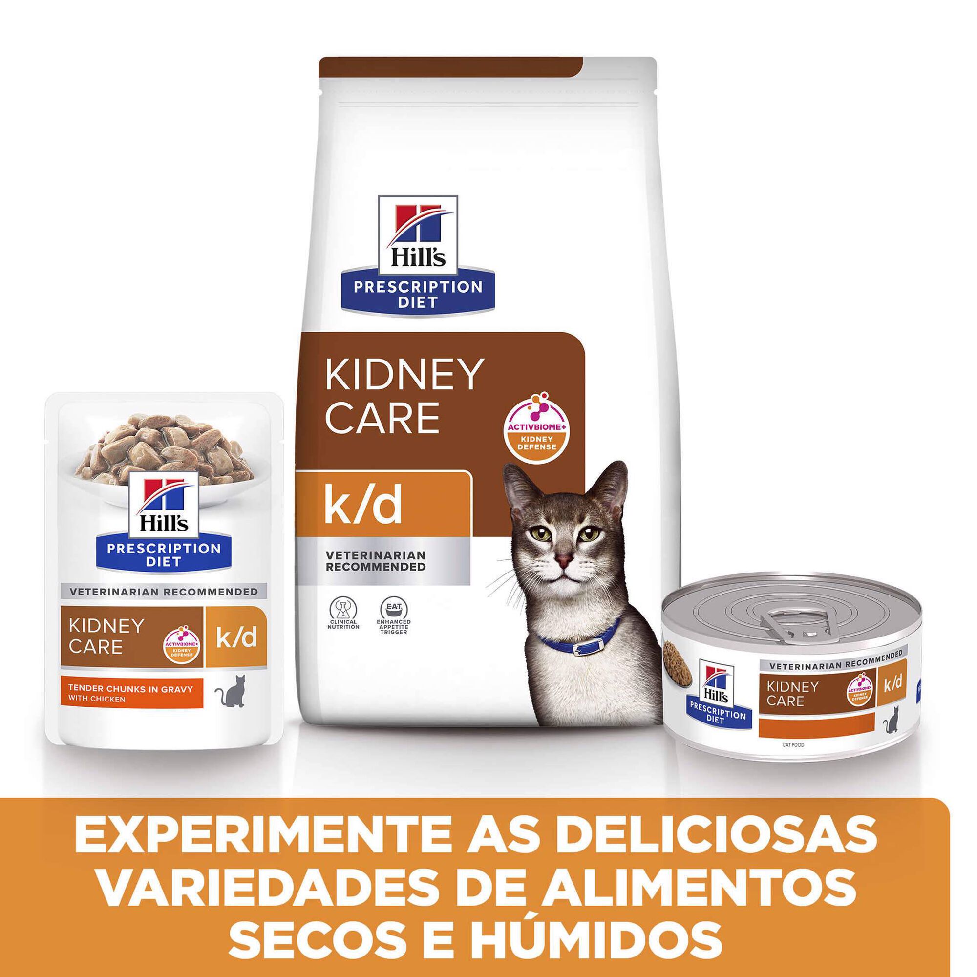 Comida H&uacute;mida para Gato Prescription Diet Kidney Care Frango