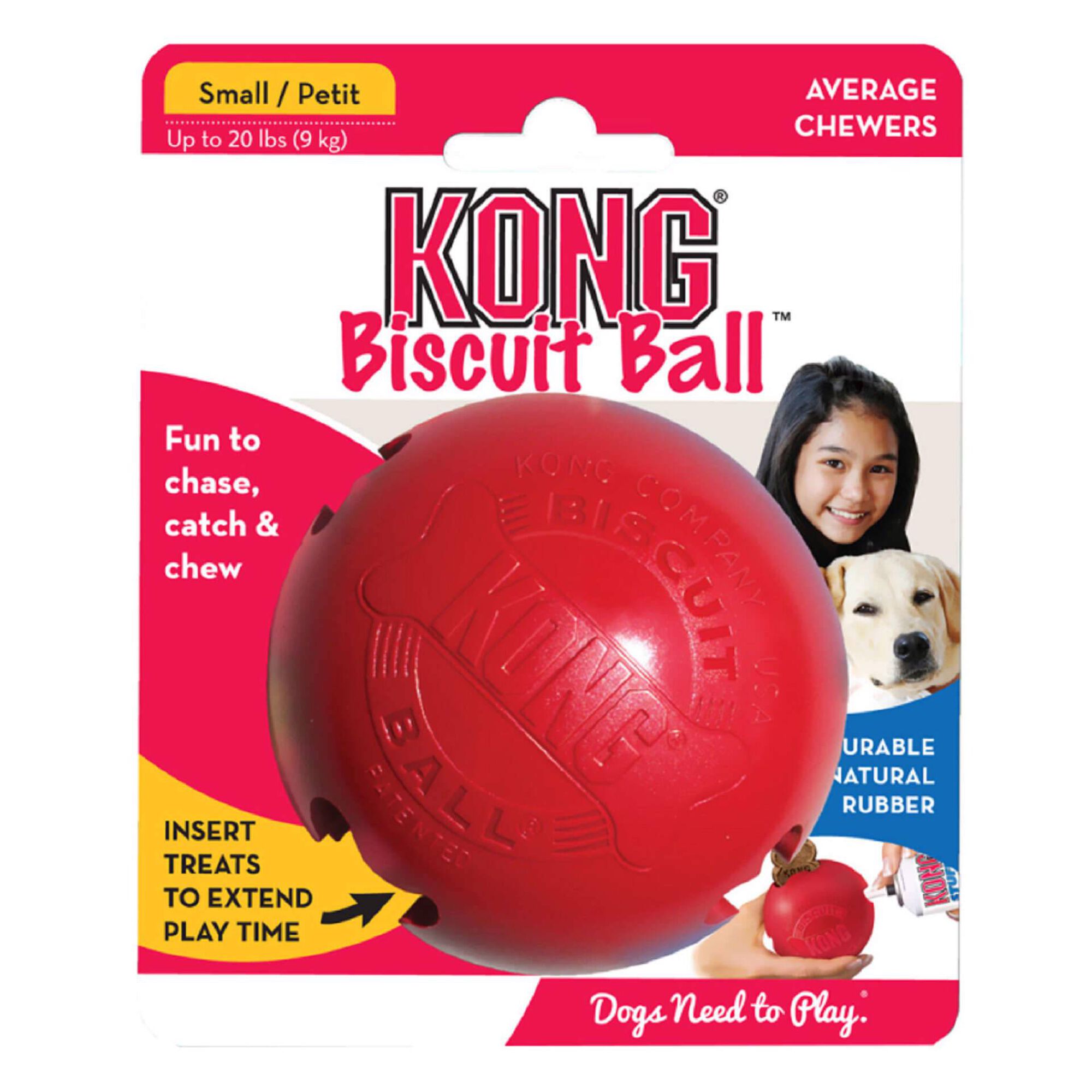 Brinquedo para Cão Biscuit Ball S