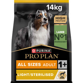 Ração para Cão Light/Esterilizado Borrego