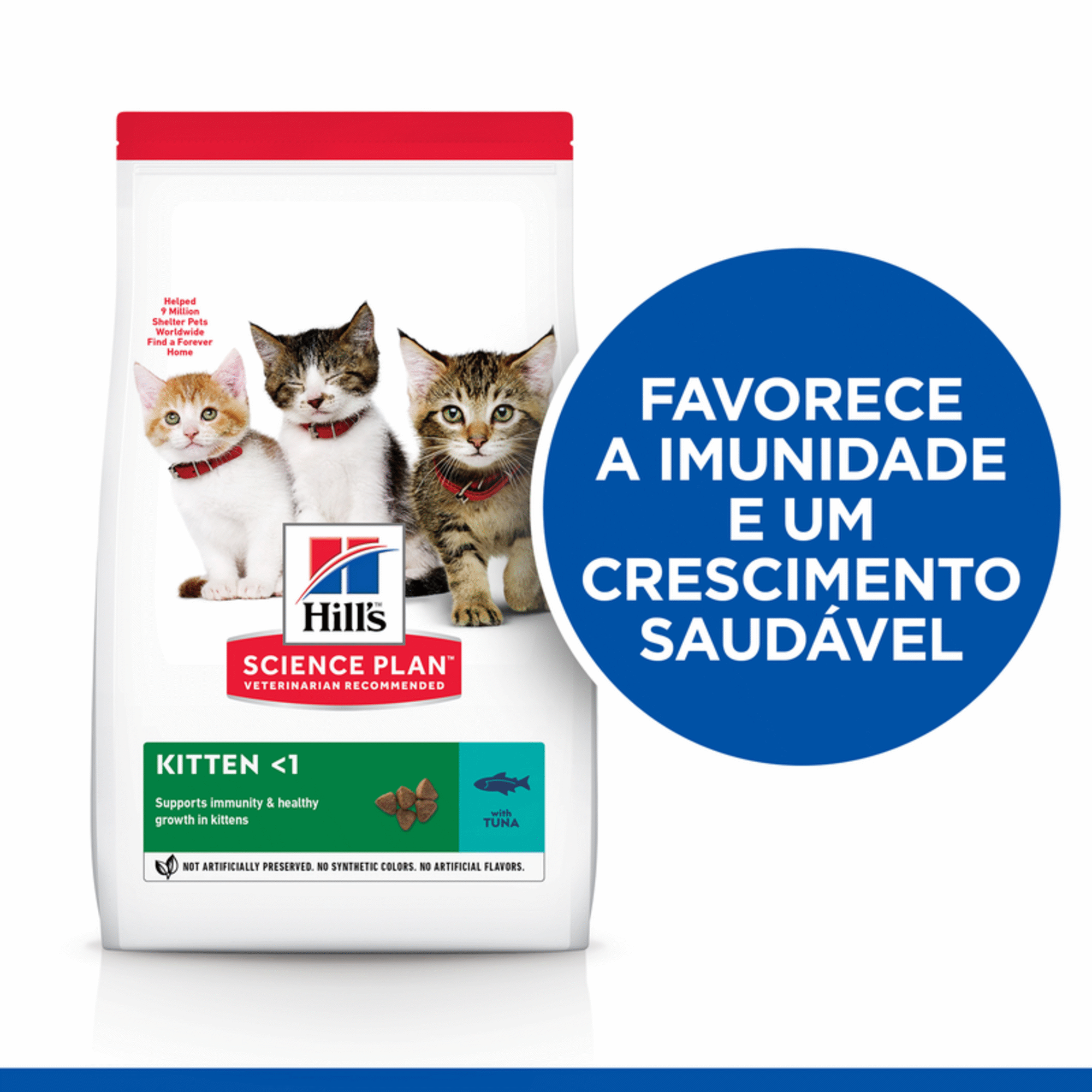 Ração para Gato Júnior Science Plan Atum