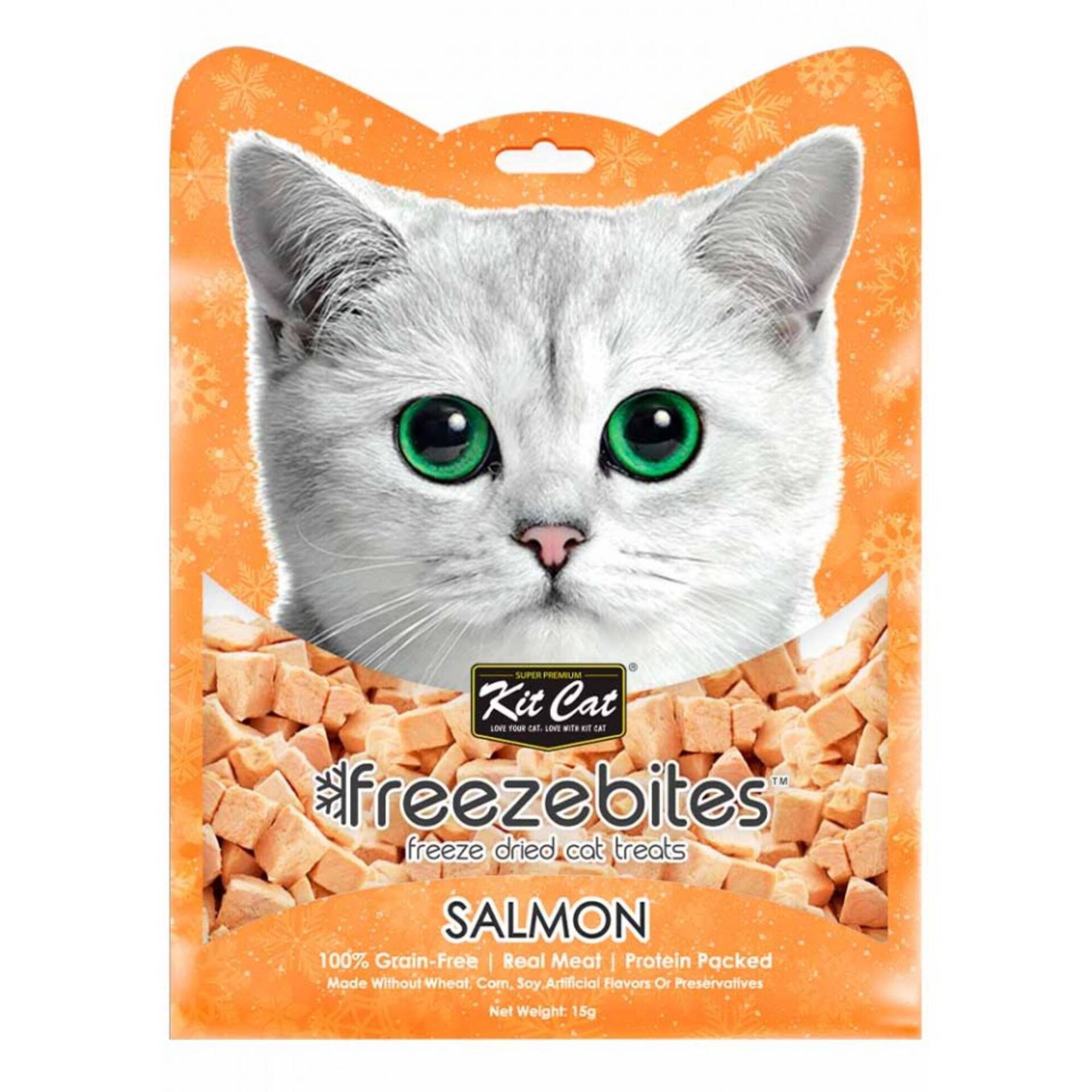 Snack para Gato Freeze Bites Salmão