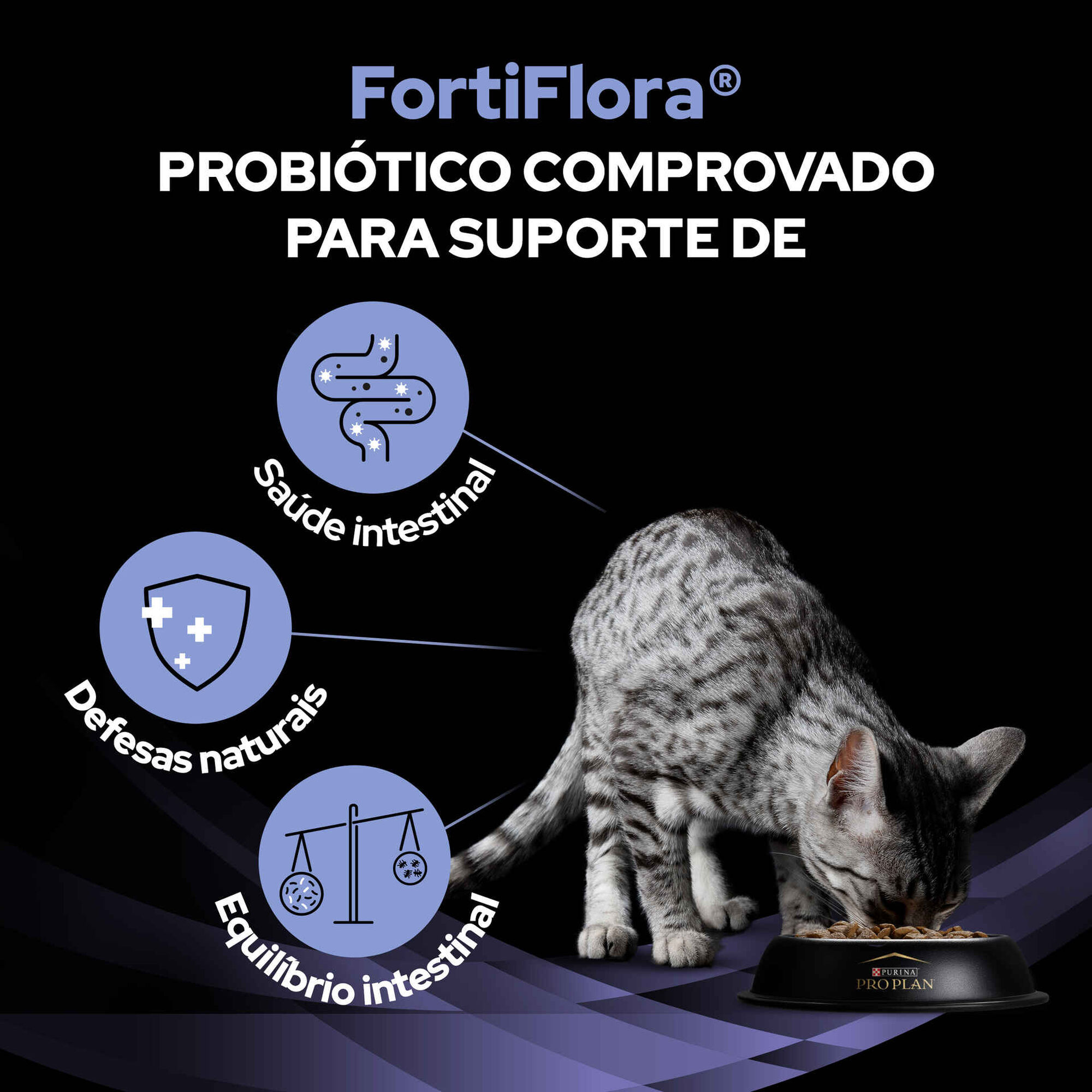 Fortiflora para Gato Saquetas emb. 30x1 gr Purina Pro Plan Veterinary