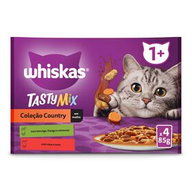 Comida Húmida para Gato Adulto Whiskas Tasty Country Comida Húmida para Gato Adulto Whiskas Tasty Country