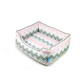 Sofá Spring Chevron Rosa 60x50 cm