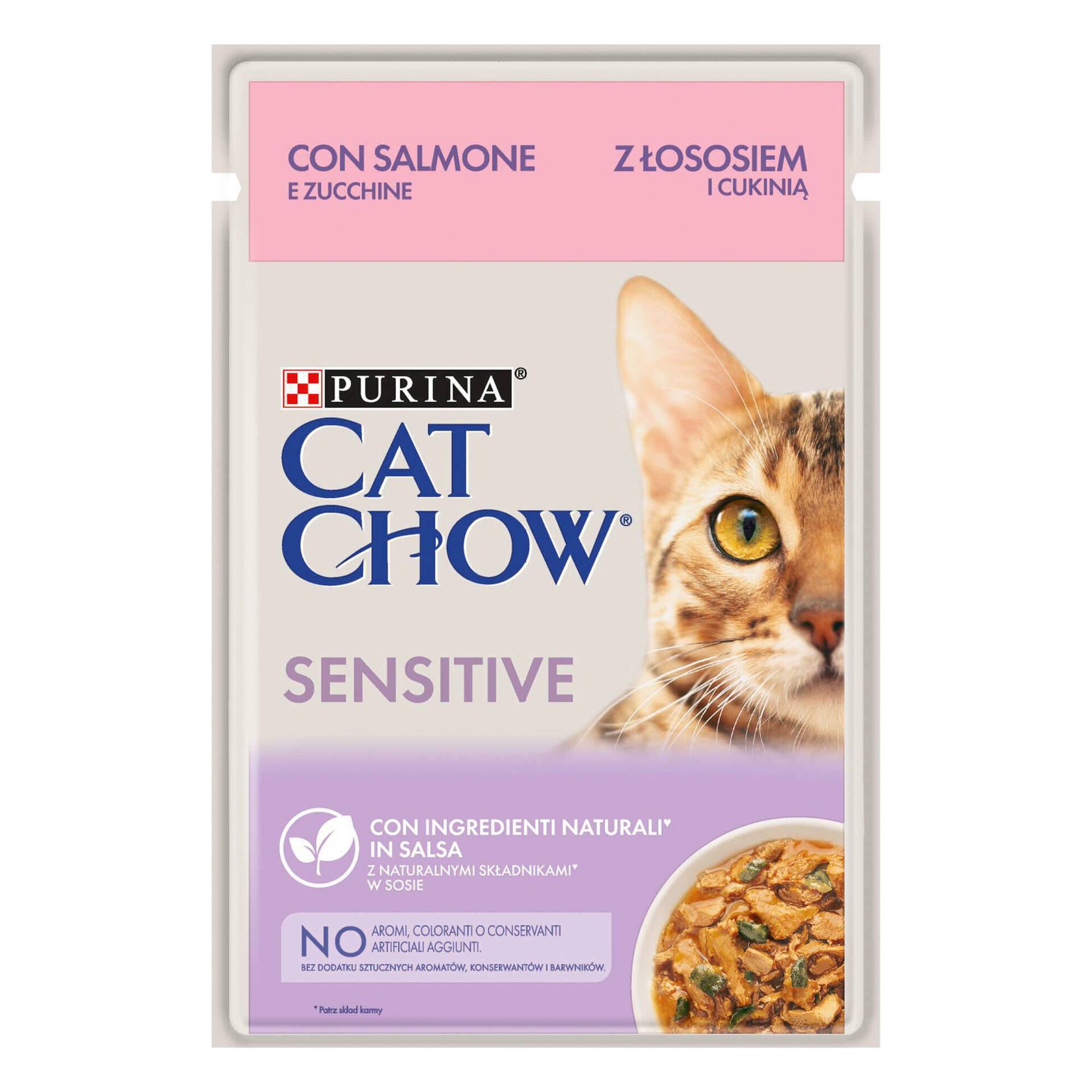 Comida Húmida para Gato Adulto Sensitive Salmão Comida Húmida para Gato Adulto Sensitive Salmão