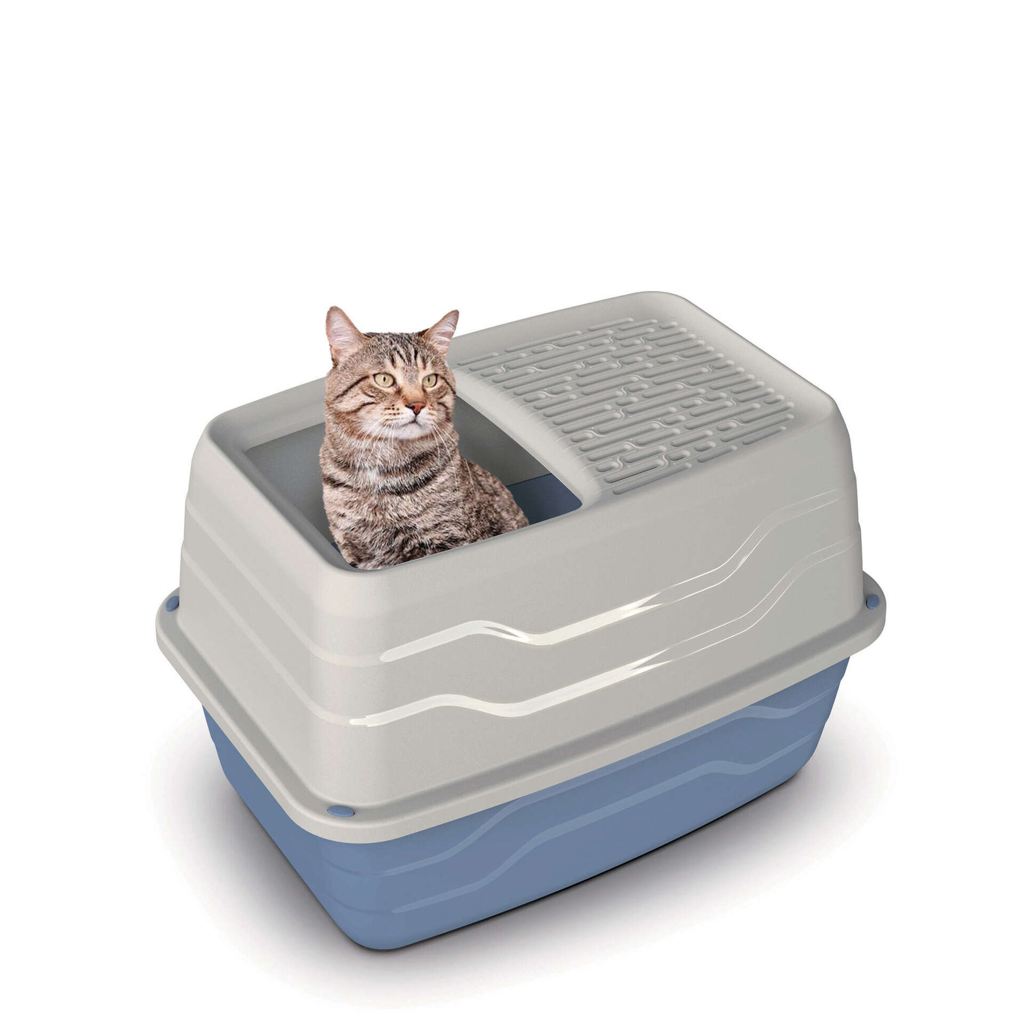 Caixa de Areia para Gato Salto com Abertura