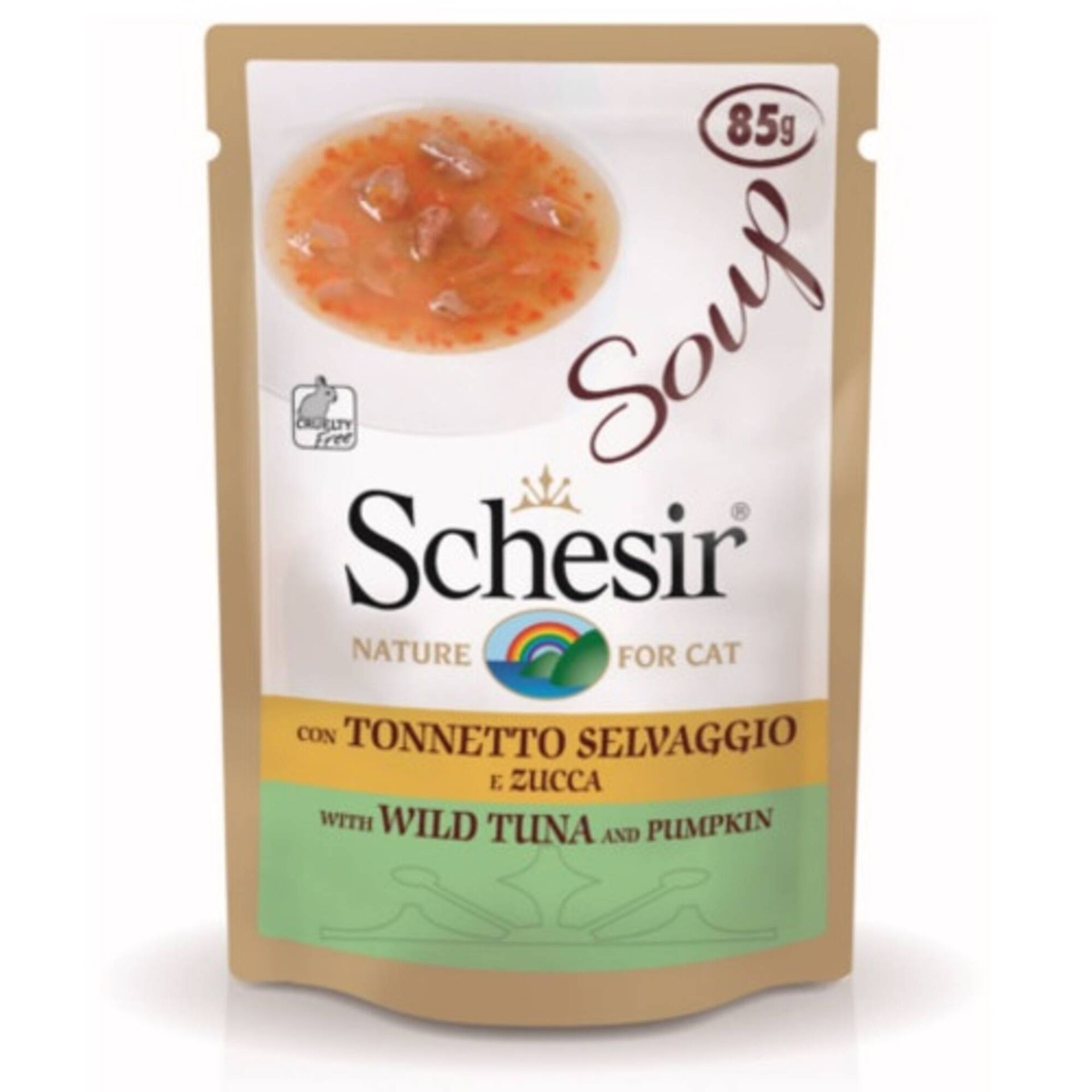 Sopa para Gato Adulto Atum e Abóbora