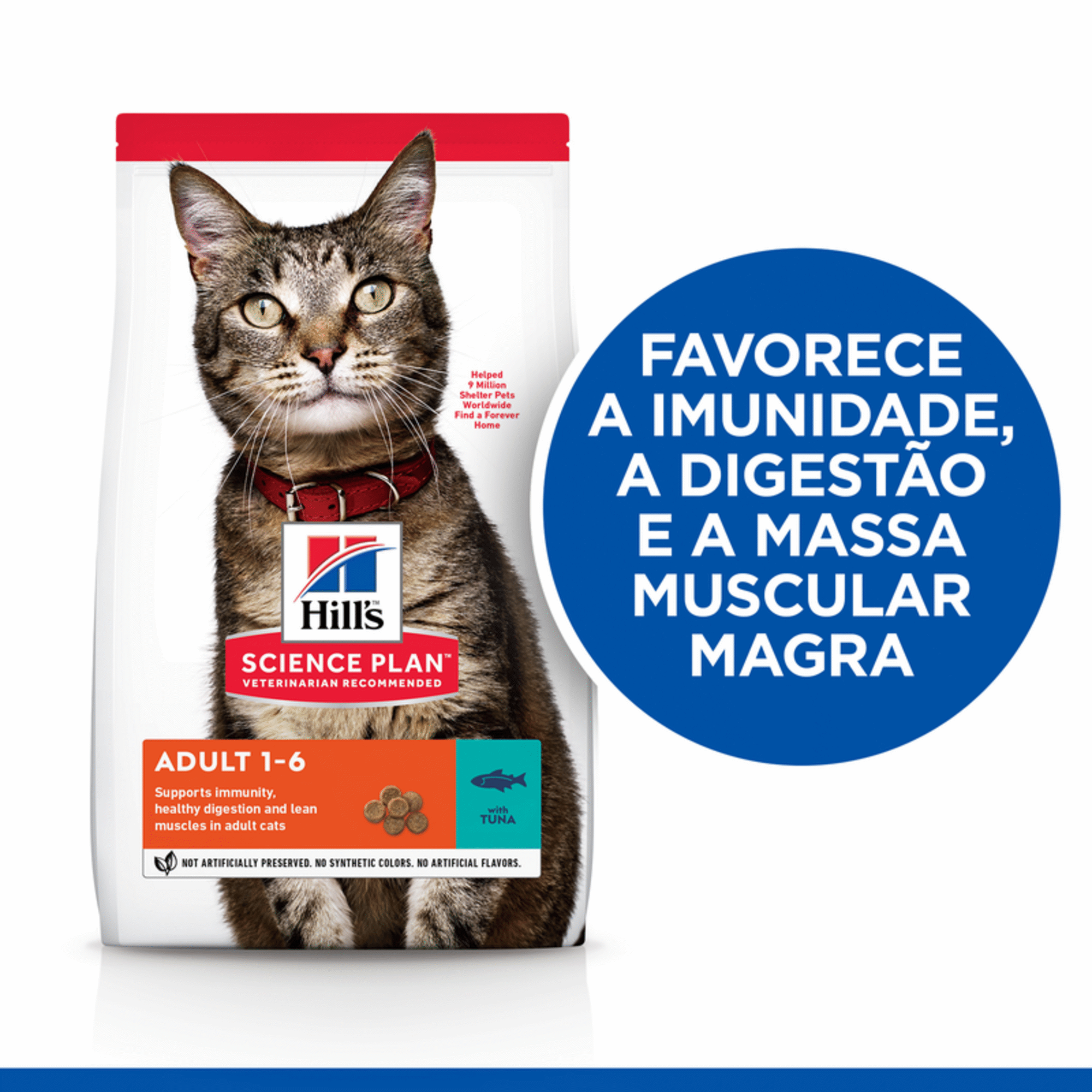 Ração para Gato Adulto Science Plan Atum