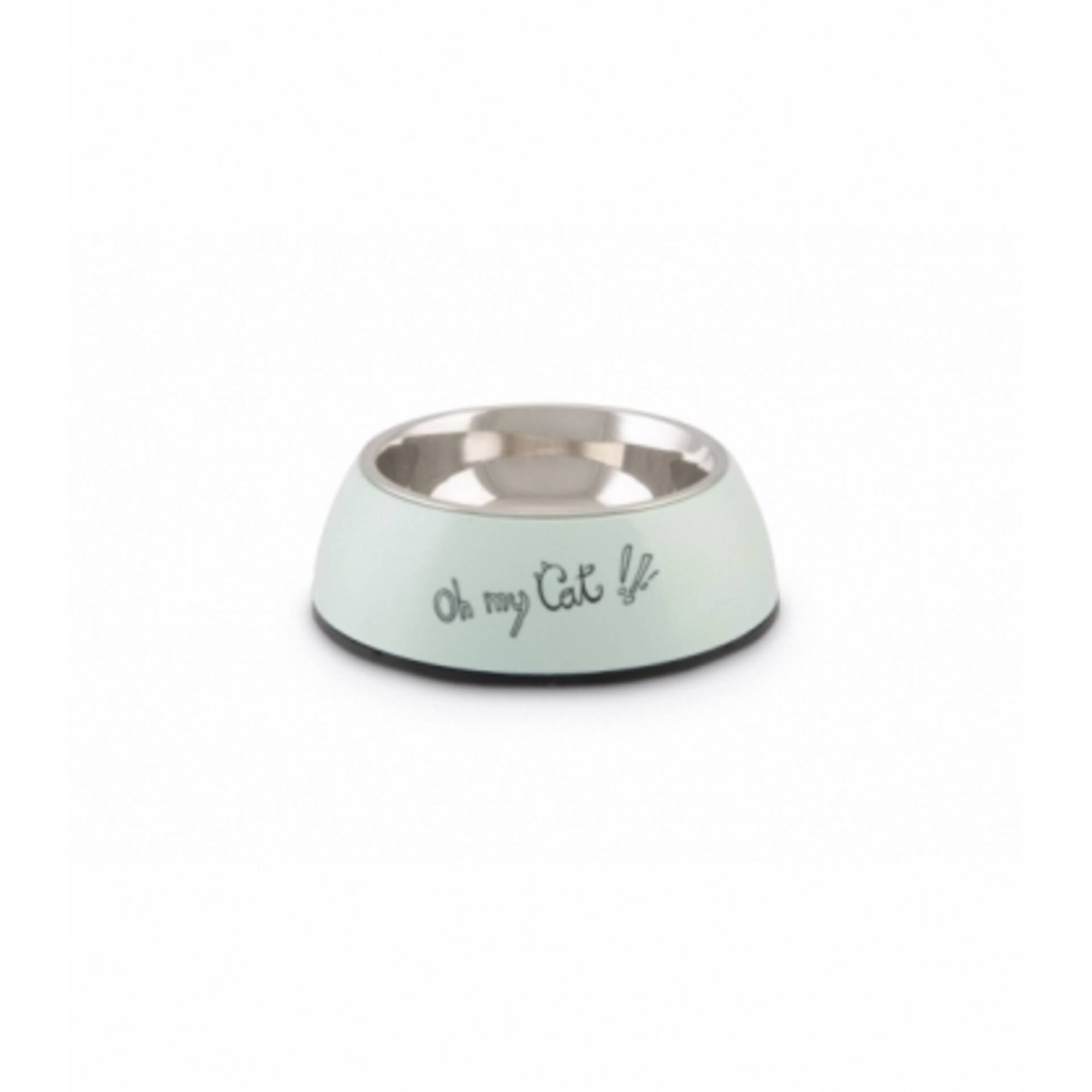 Comedouro/Bebedouro para Gato Oh My Cat Menta 14 cm