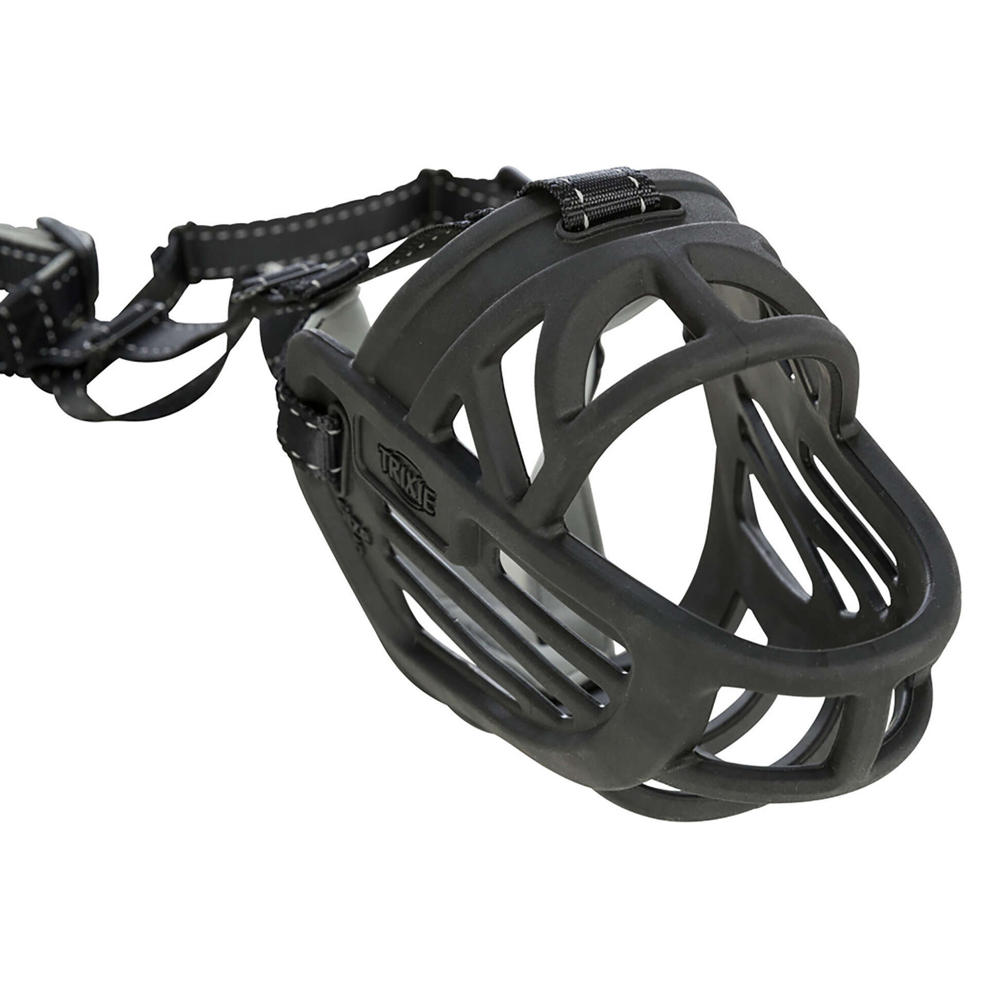 Açaime Silicone Flexível Preto 35 cm Açaime Silicone Flexível Preto 35 cm