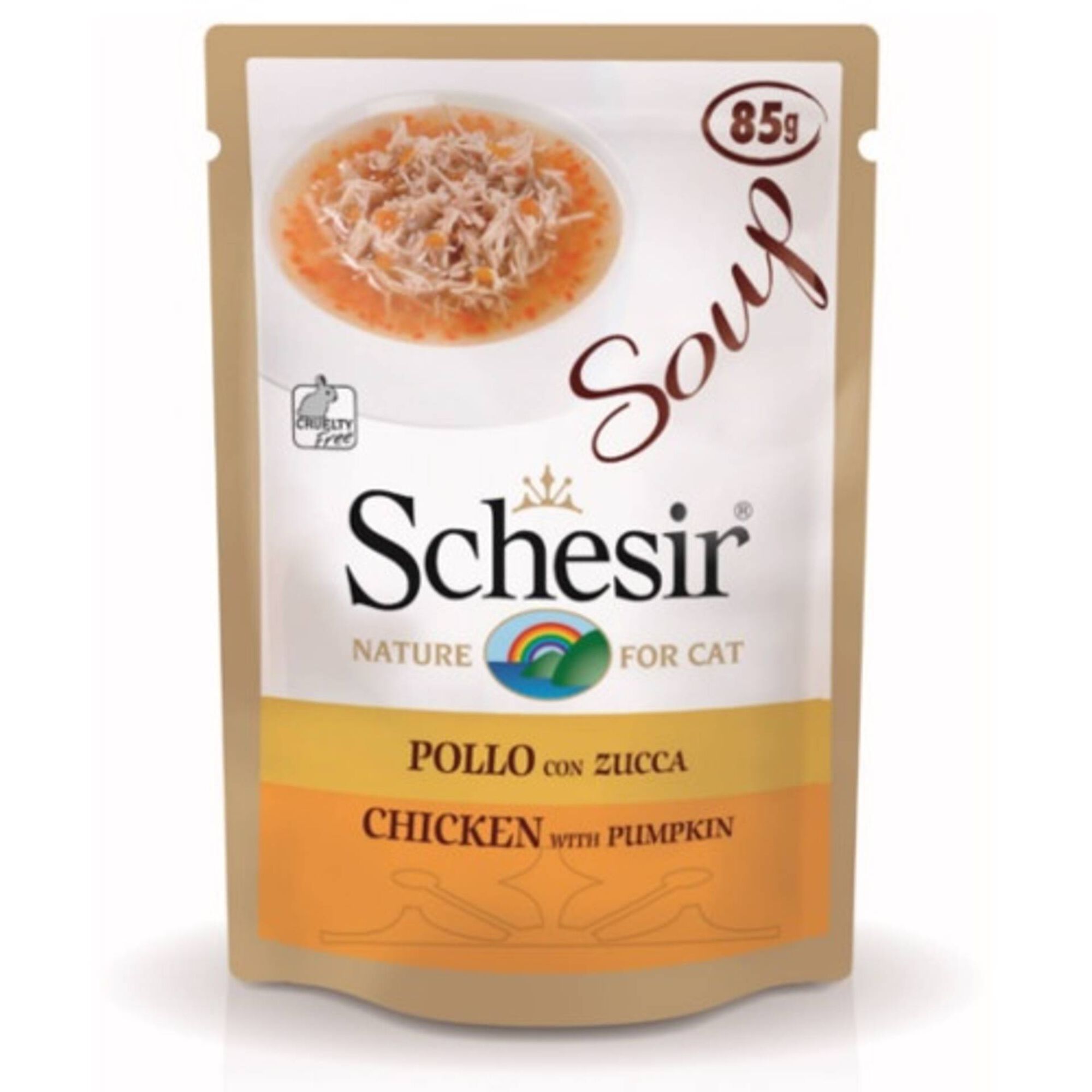 Sopa para Gato Adulto Frango e Abóbora