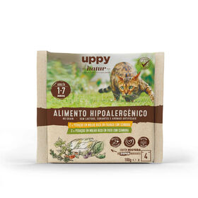 Comida Húmida para Gato Adulto Sem Cereais Frango e Pato Saquetas