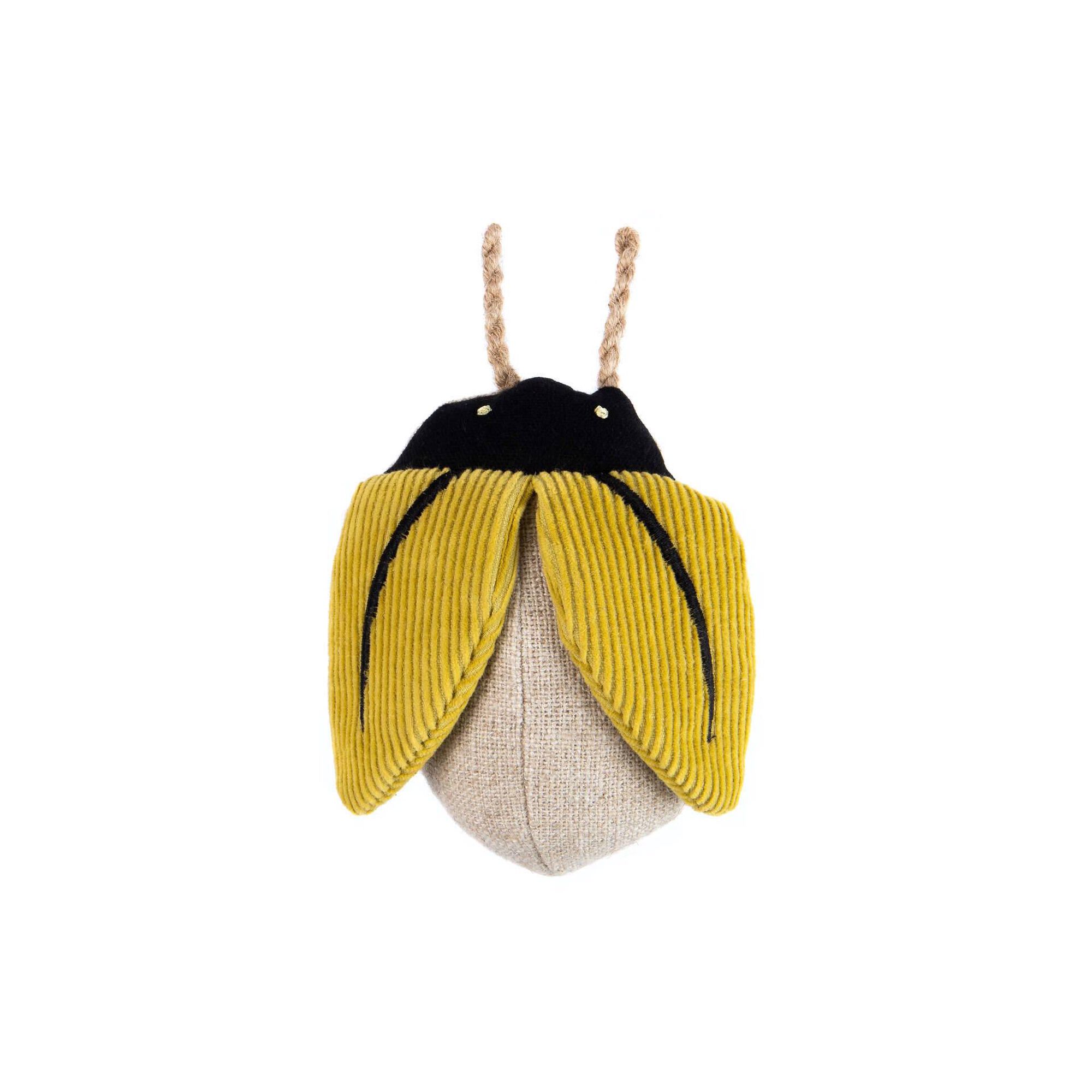 Brinquedo para Cão Joaninha com Corda Natural 15 cm