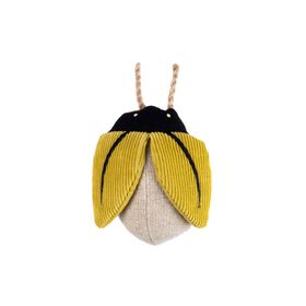 Brinquedo para Cão Joaninha com Corda Natural