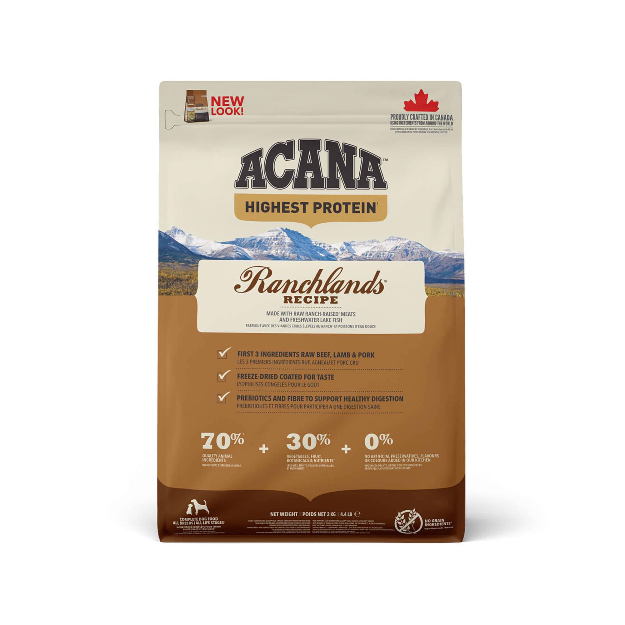 Ração para Cão Adulto Highest Protein Ranchlands Recipe