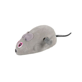 Brinquedo para Gato Rato Rolante Cinza
