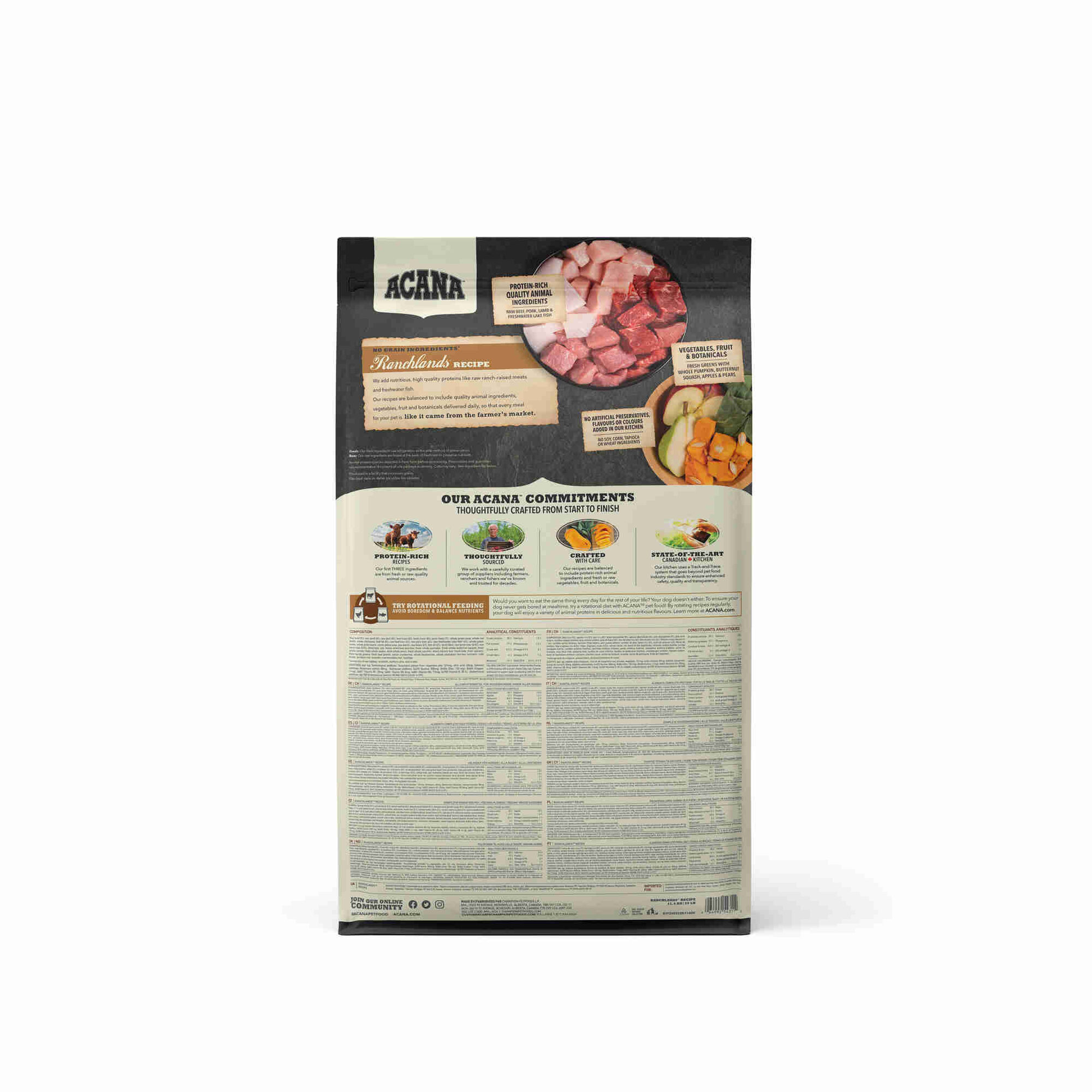 Ração para Cão Highest Protein Ranchlands Recipe