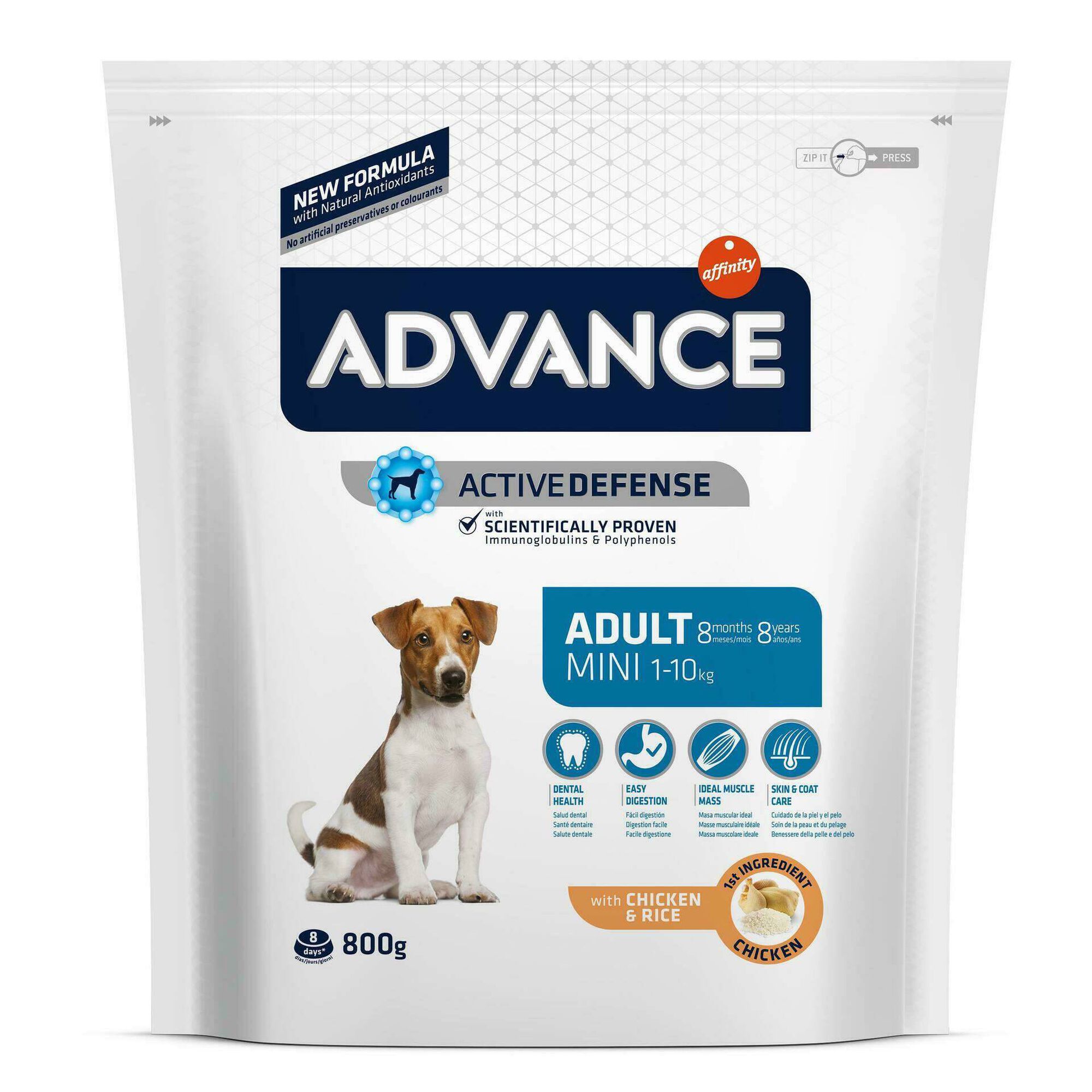 Ração para Cão Adulto Mini Frango e Arroz