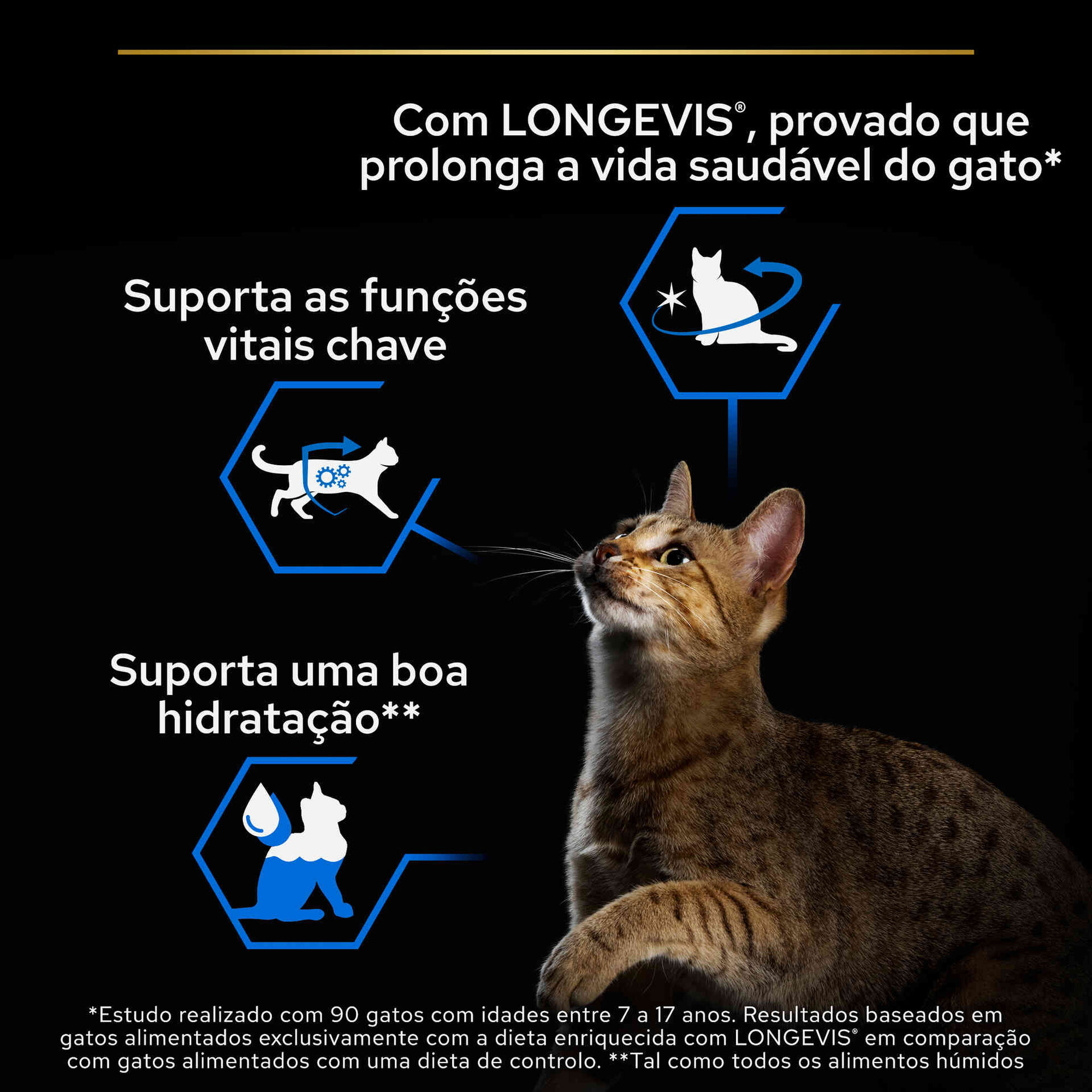 Comida Húmida para Gato Sénior Esterilizado Peru em Molho
