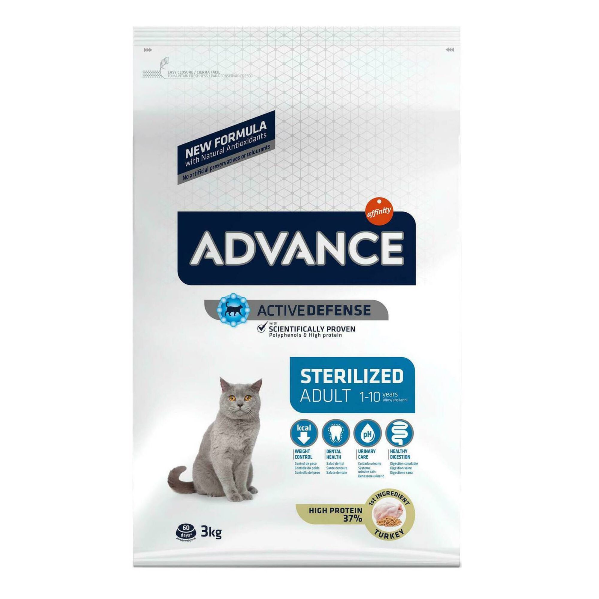 Ração para Gato Adulto Esterilizado Peru