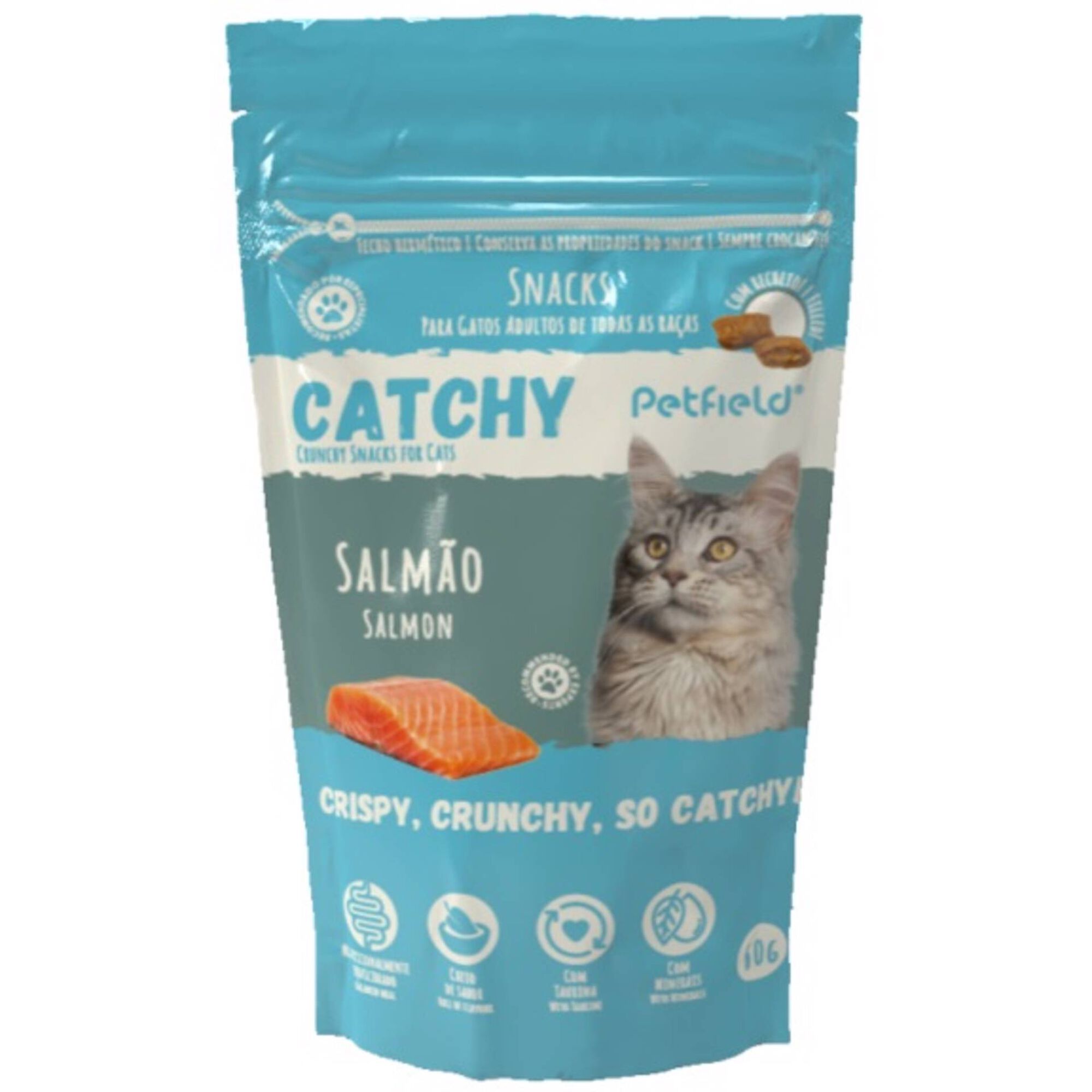 Snack para Gato Catchy Salmão