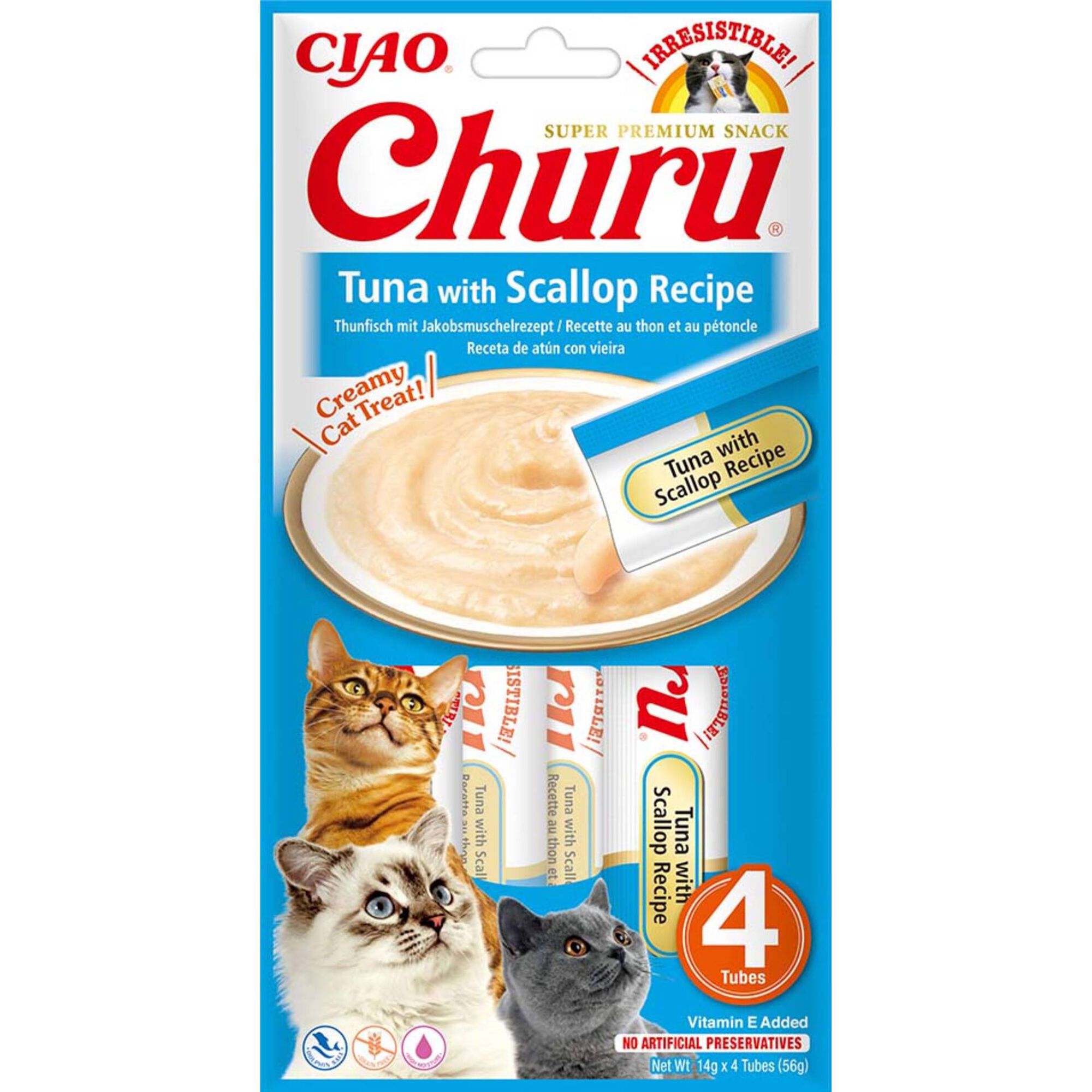 Puré para Gato Atum com Vieira