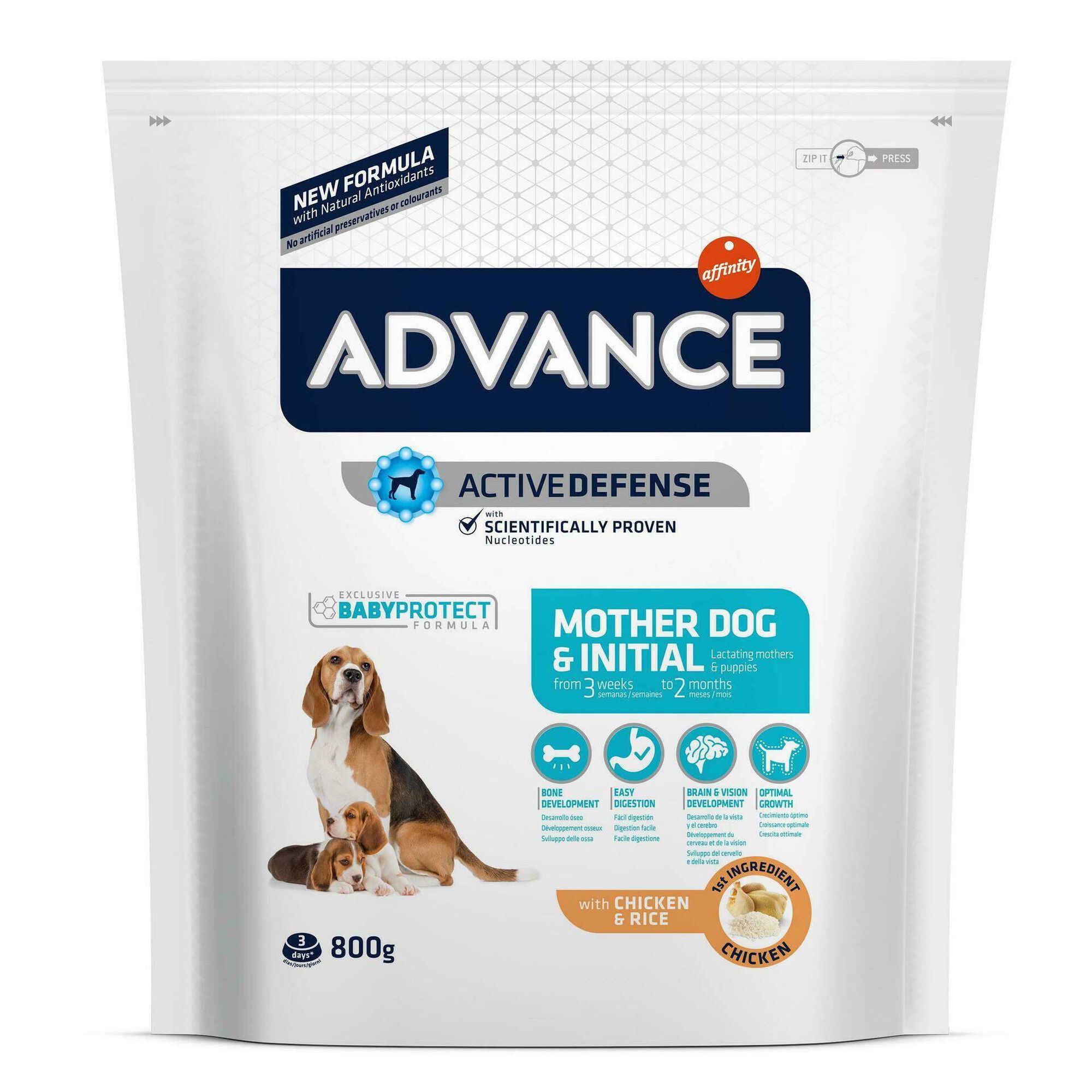 Ração para Cão Mother Dog&Inicial Frango e Arroz