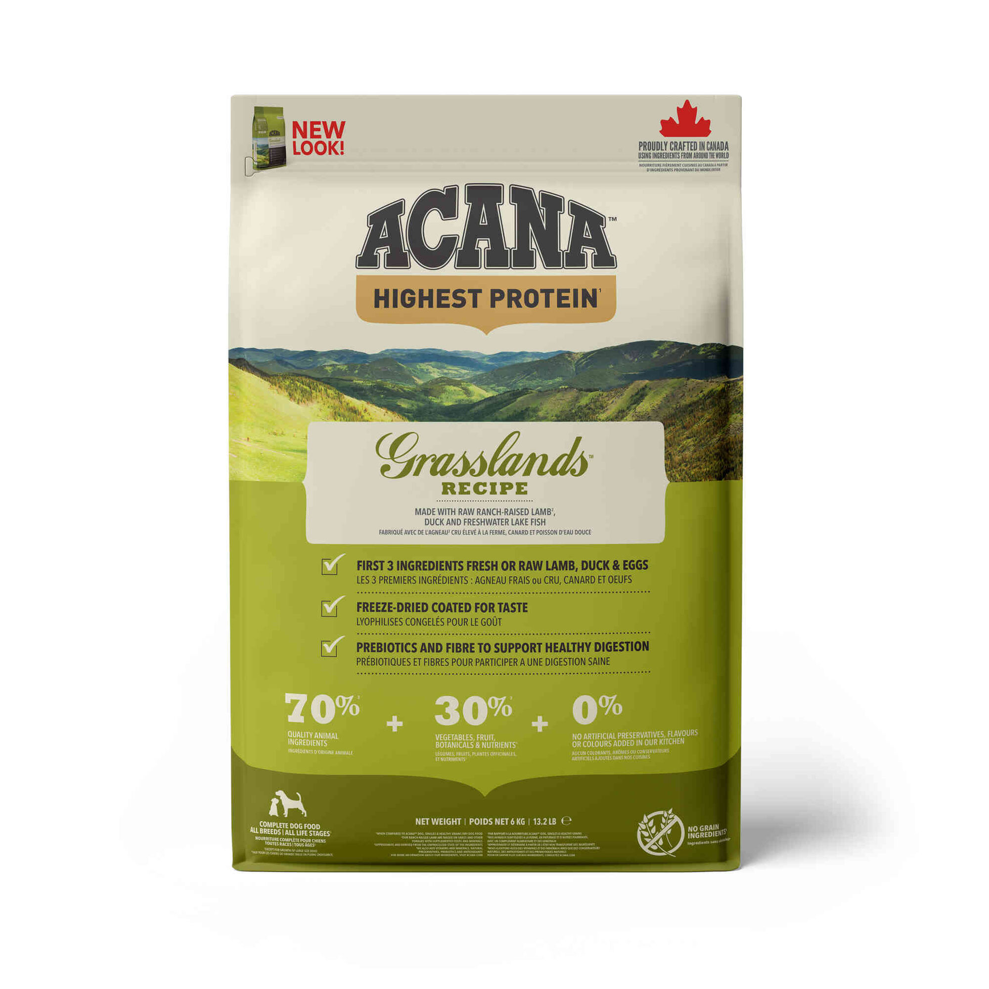 Ração para Cão Highest Protein Grasslands Recipe