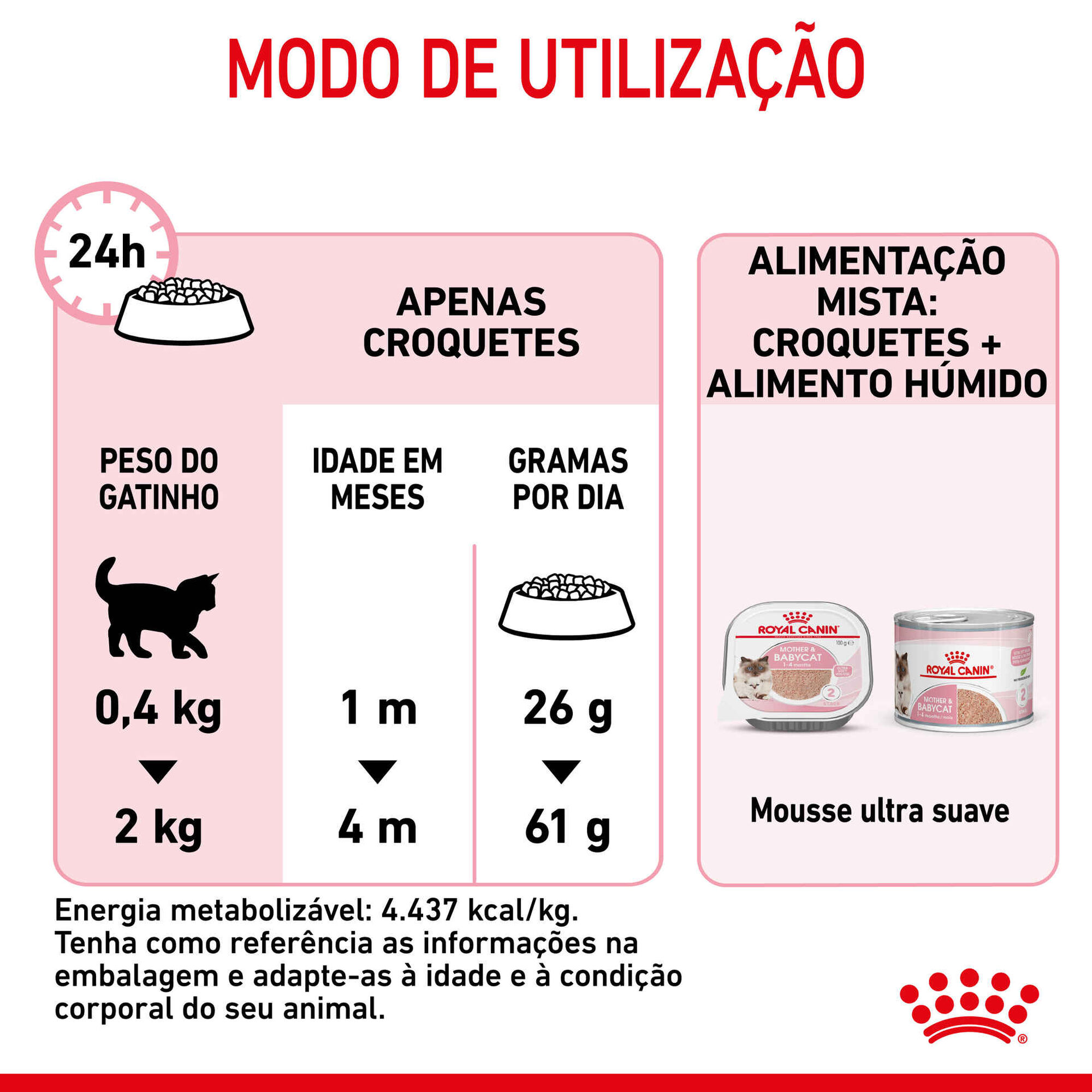 Ração para Gato First Age Mother e Babycat