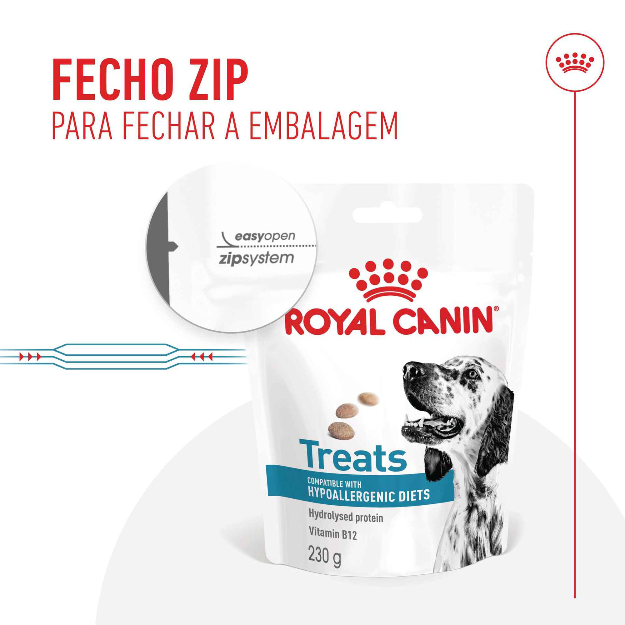Snack para Cão Adulto Hypoallergenic Treats