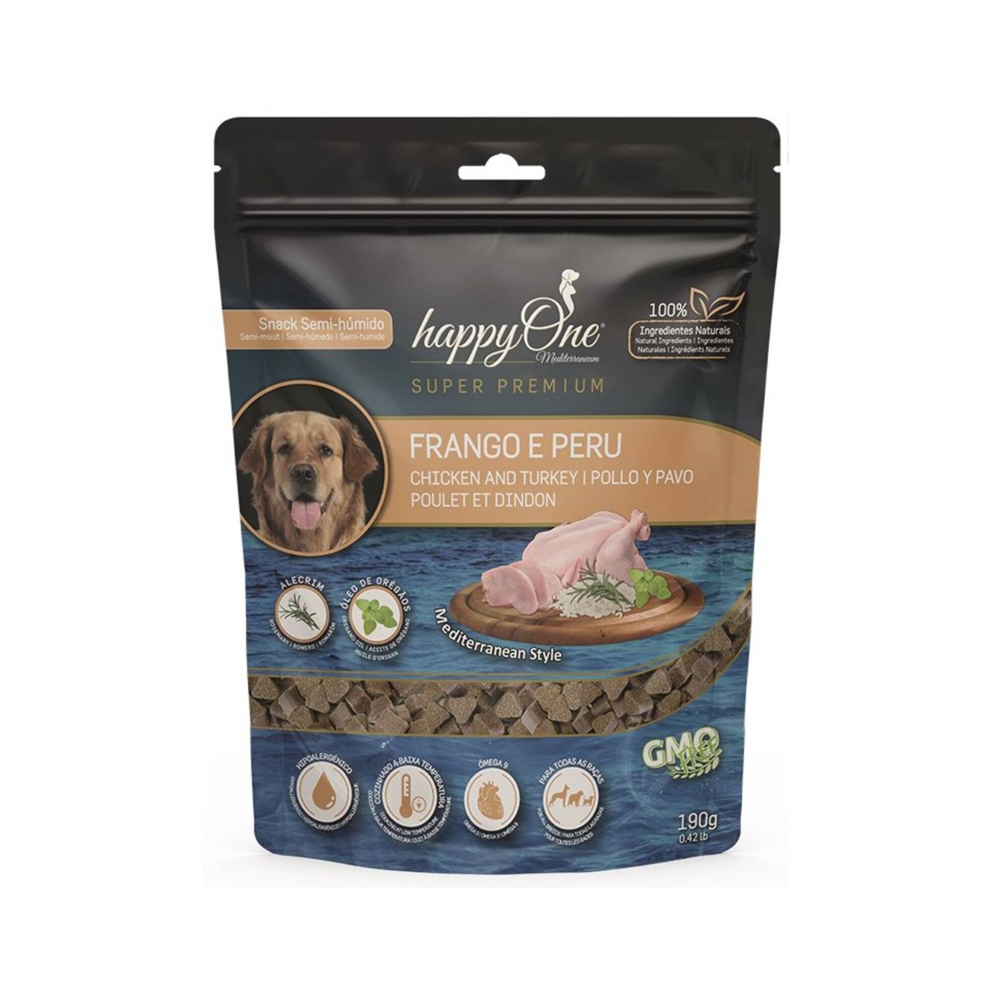 Snack para Cão Adulto Frango e Peru Grain Free