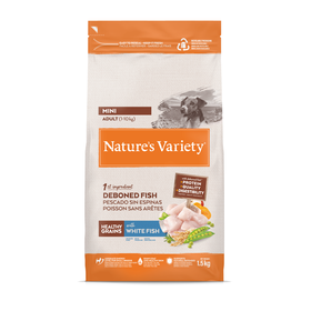 Ração para Cão Adulto Mini Peixe Branco