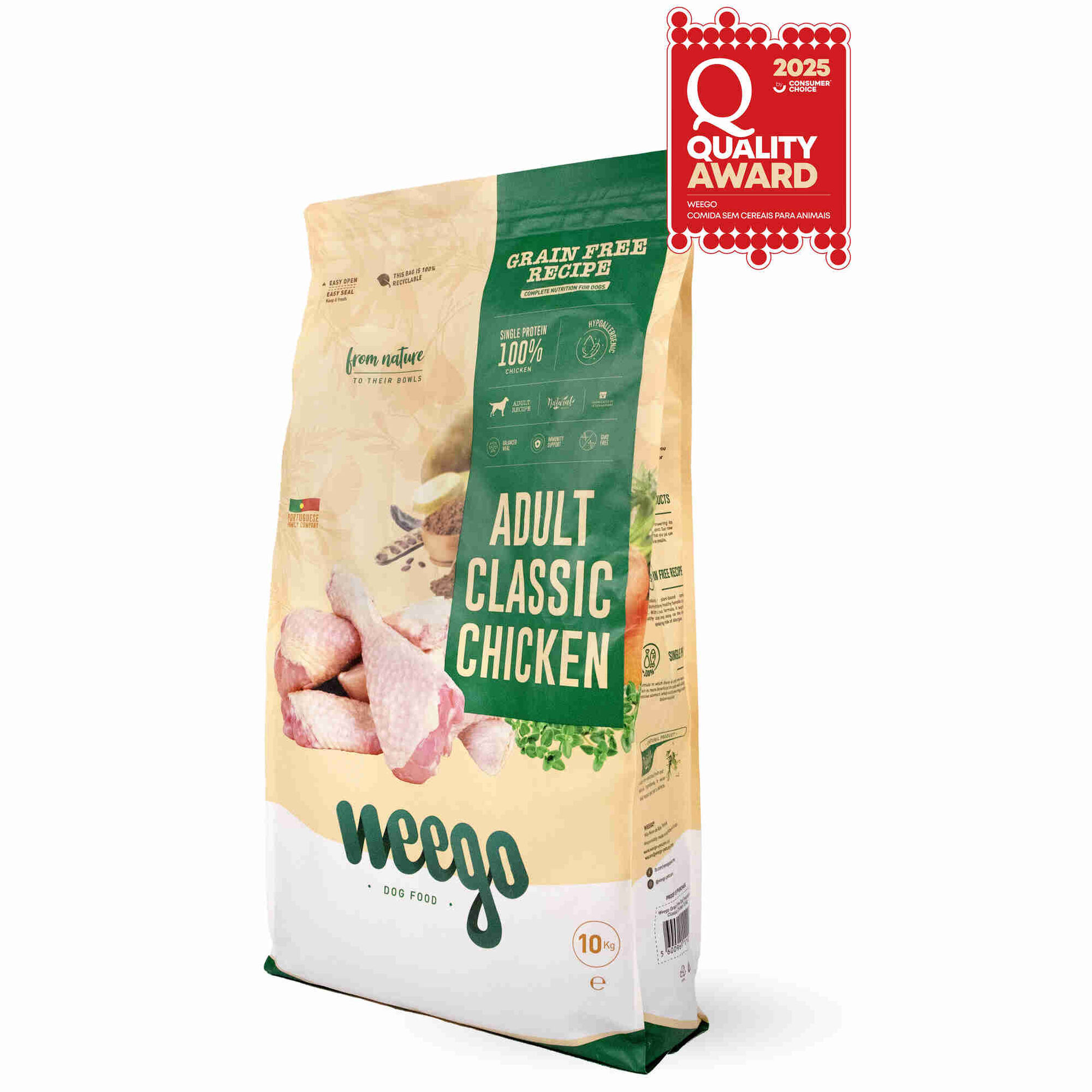 Ração para Cão Adulto Frango Grain Free