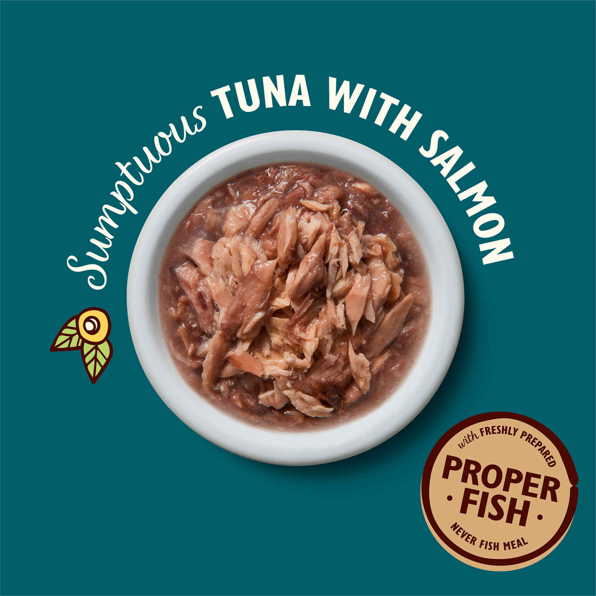 Comida Húmida para Gato Atum e Salmão