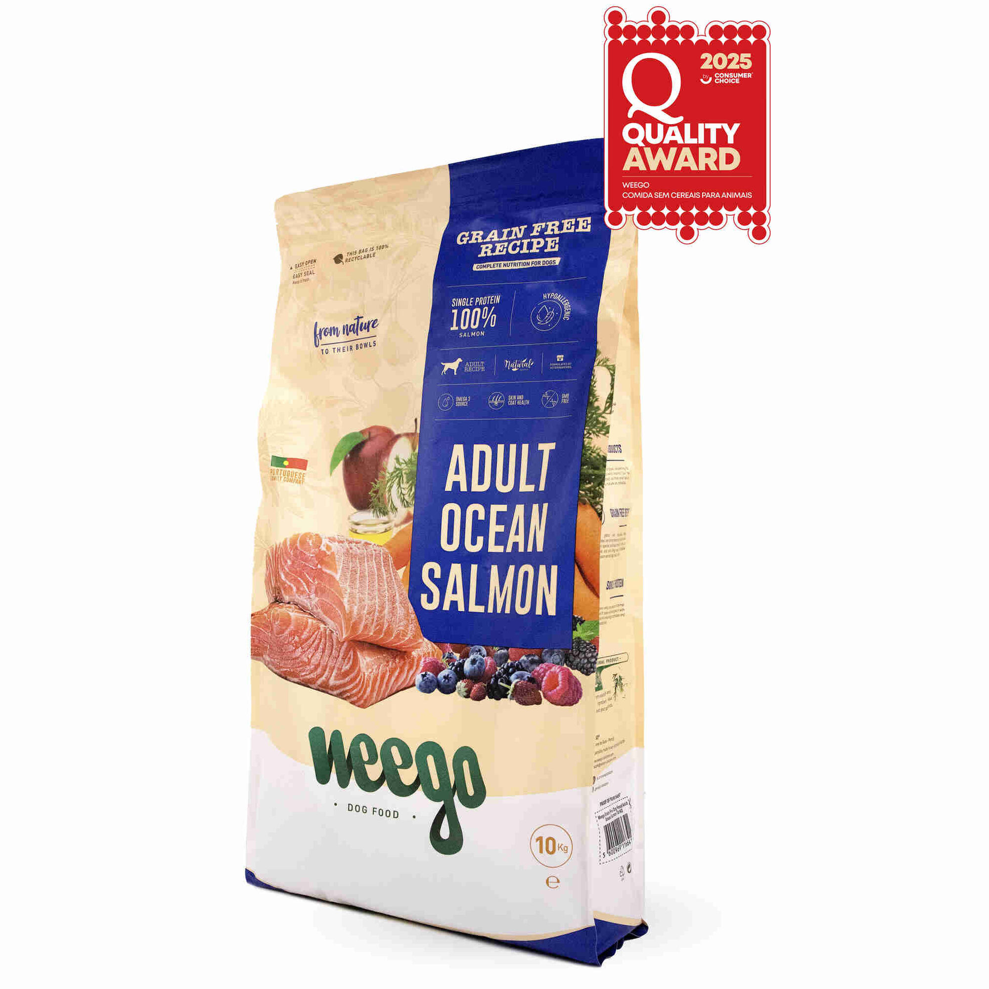 Ração para Cão Adulto Salmão Grain Free