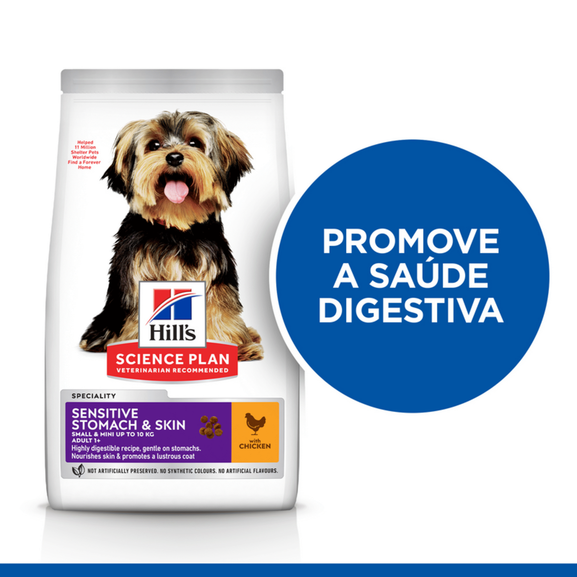 Ração para Cão Adulto Science Plan Sensitive Stomach&Skin Frango Ração para Cão Adulto Science Plan Sensitive Stomach&Skin Frango